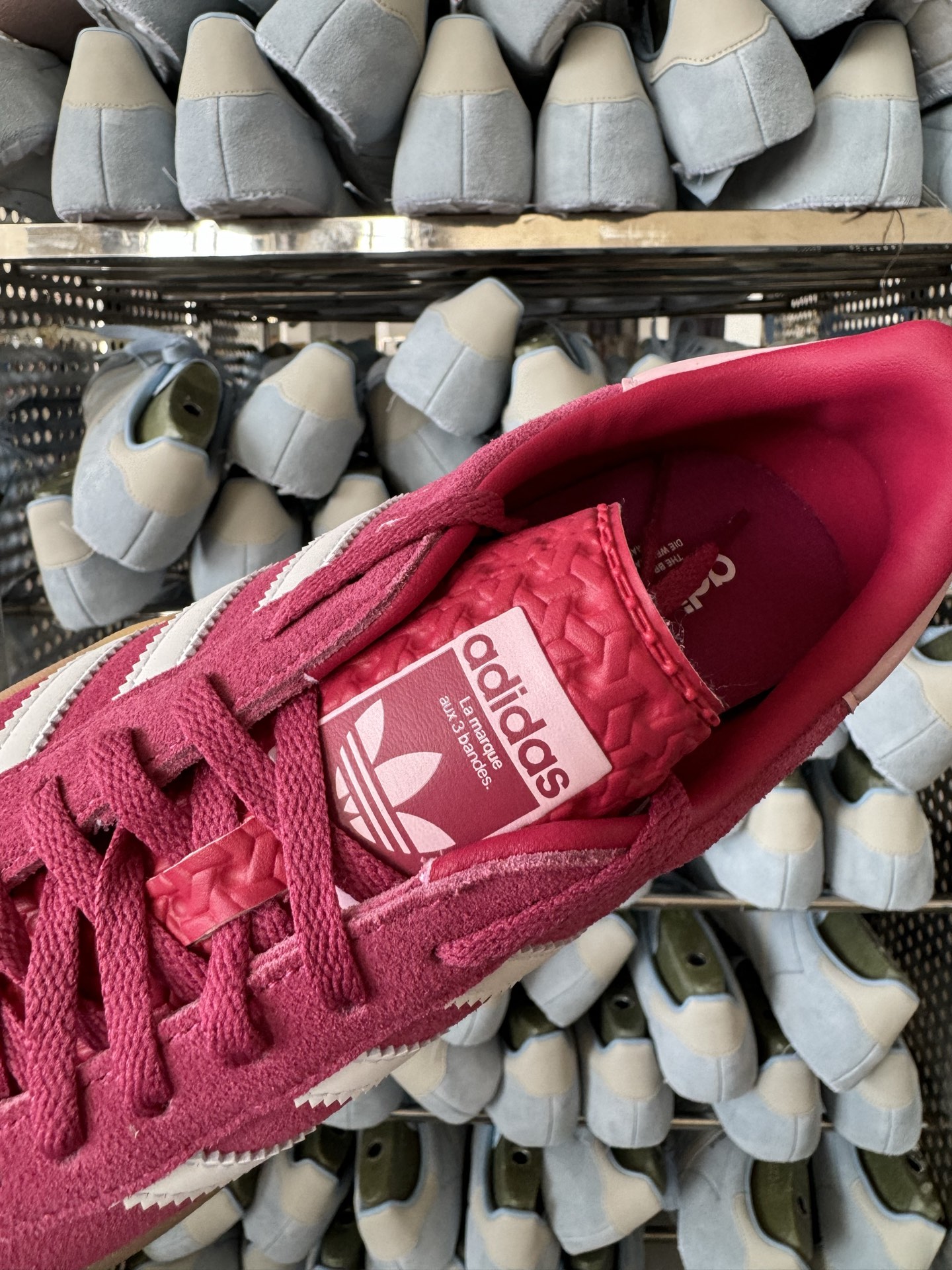 P200CS纯原Ad Originals Gazelle Bold 纯原版本 三叶草厚底休闲防滑耐磨低帮板鞋 ID6997