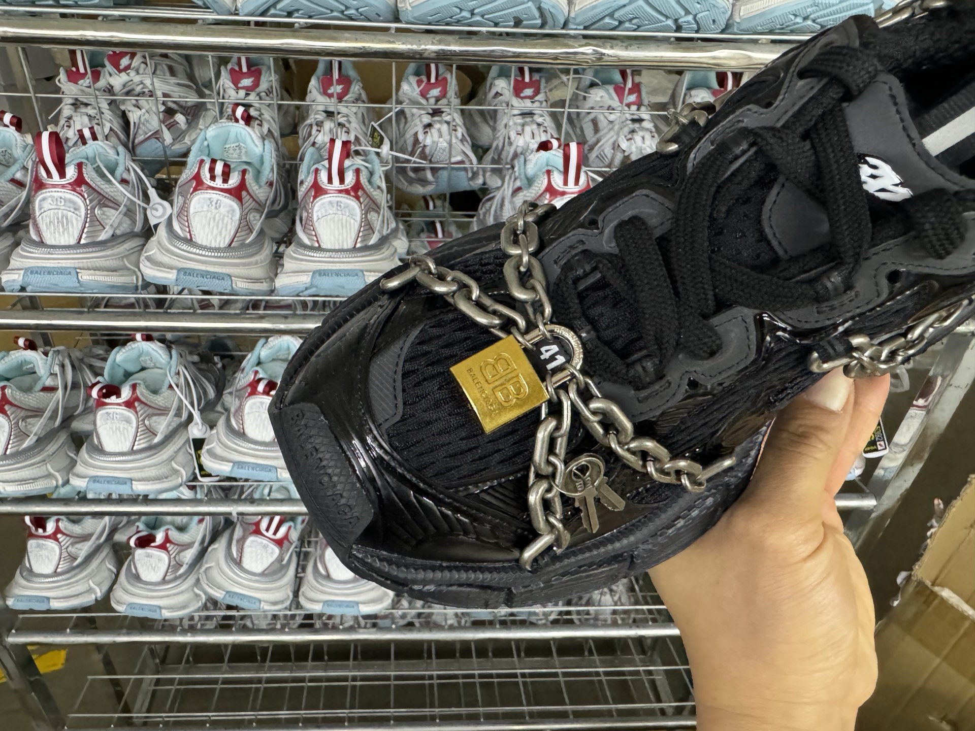 P550VG版本Balenciaga Phantom Sneaker 3XL 官方同步 巴黎世家十代 潮流跑鞋 W3XPL1882