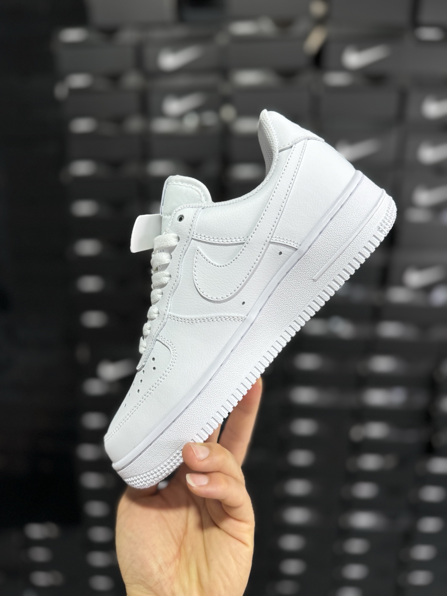 P160 Nk Air Force 1‘07 Low 斯图西联名-水晶奶咖 空军一号低帮休闲板鞋 IF1686-101