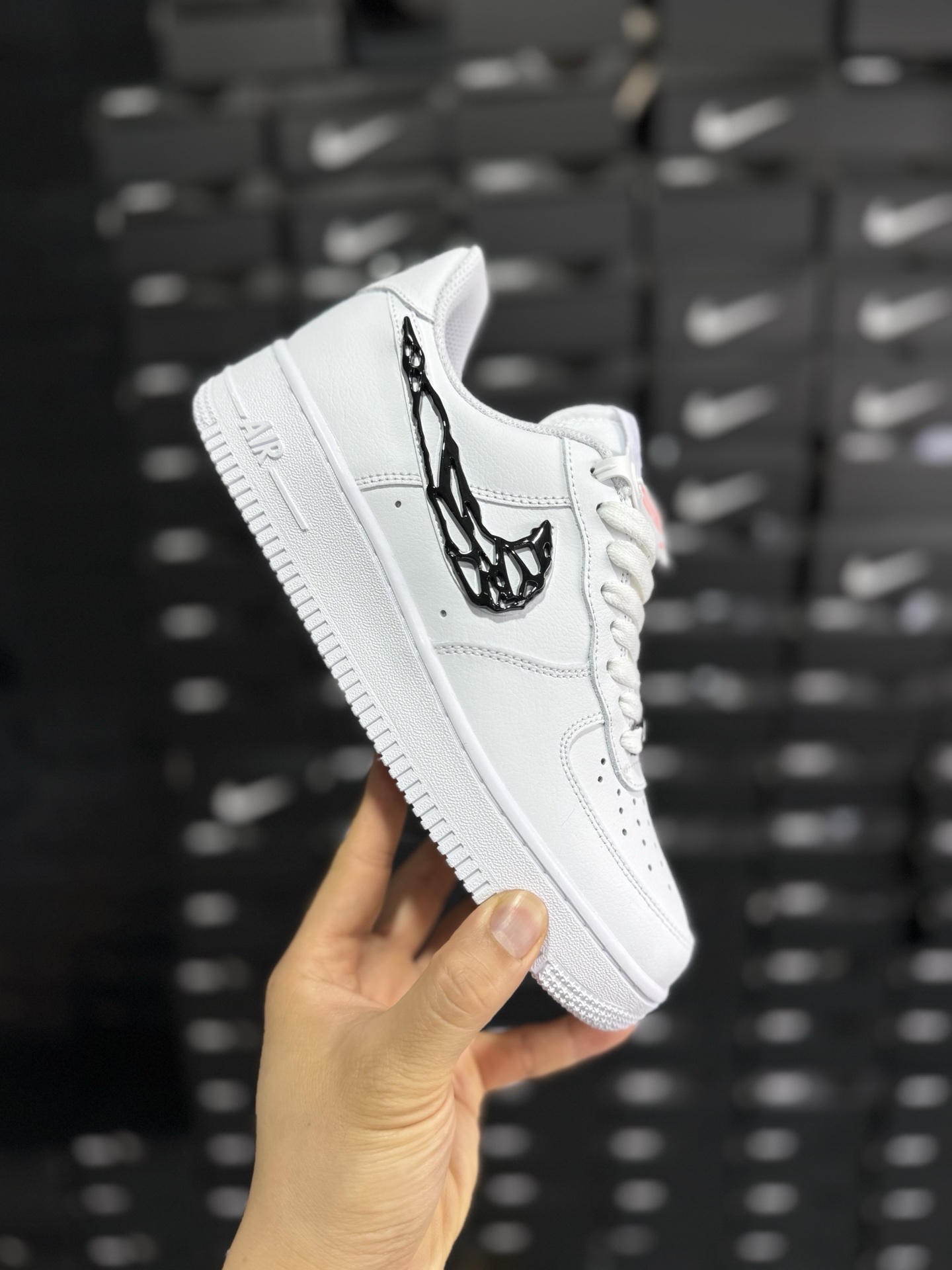 P160 Nk Air Force 1‘07 Low 斯图西联名-水晶奶咖 空军一号低帮休闲板鞋 IF1686-101