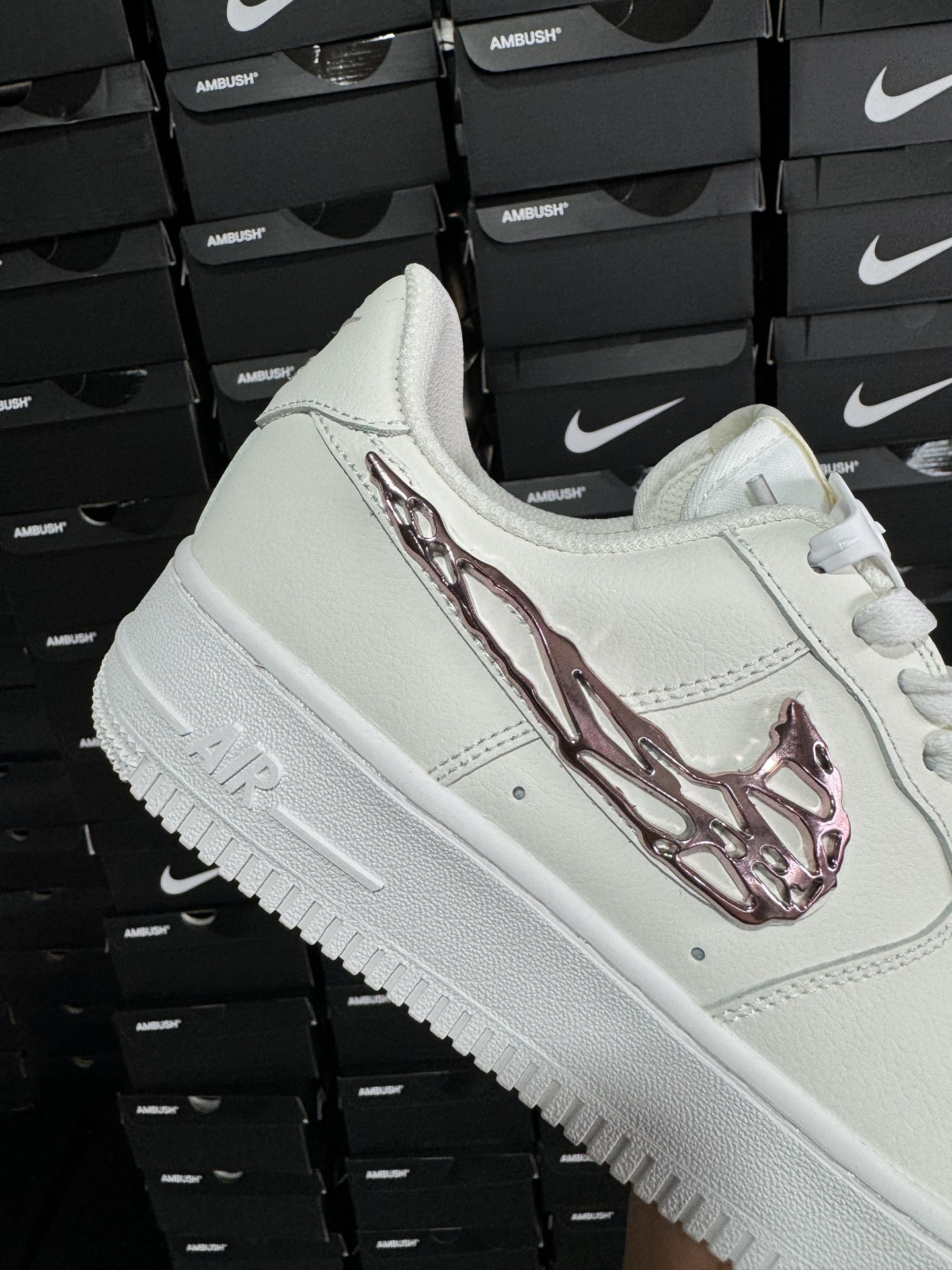 P160 P版Nike Air Force 1 Low 液态粉金勾 IF1686-161