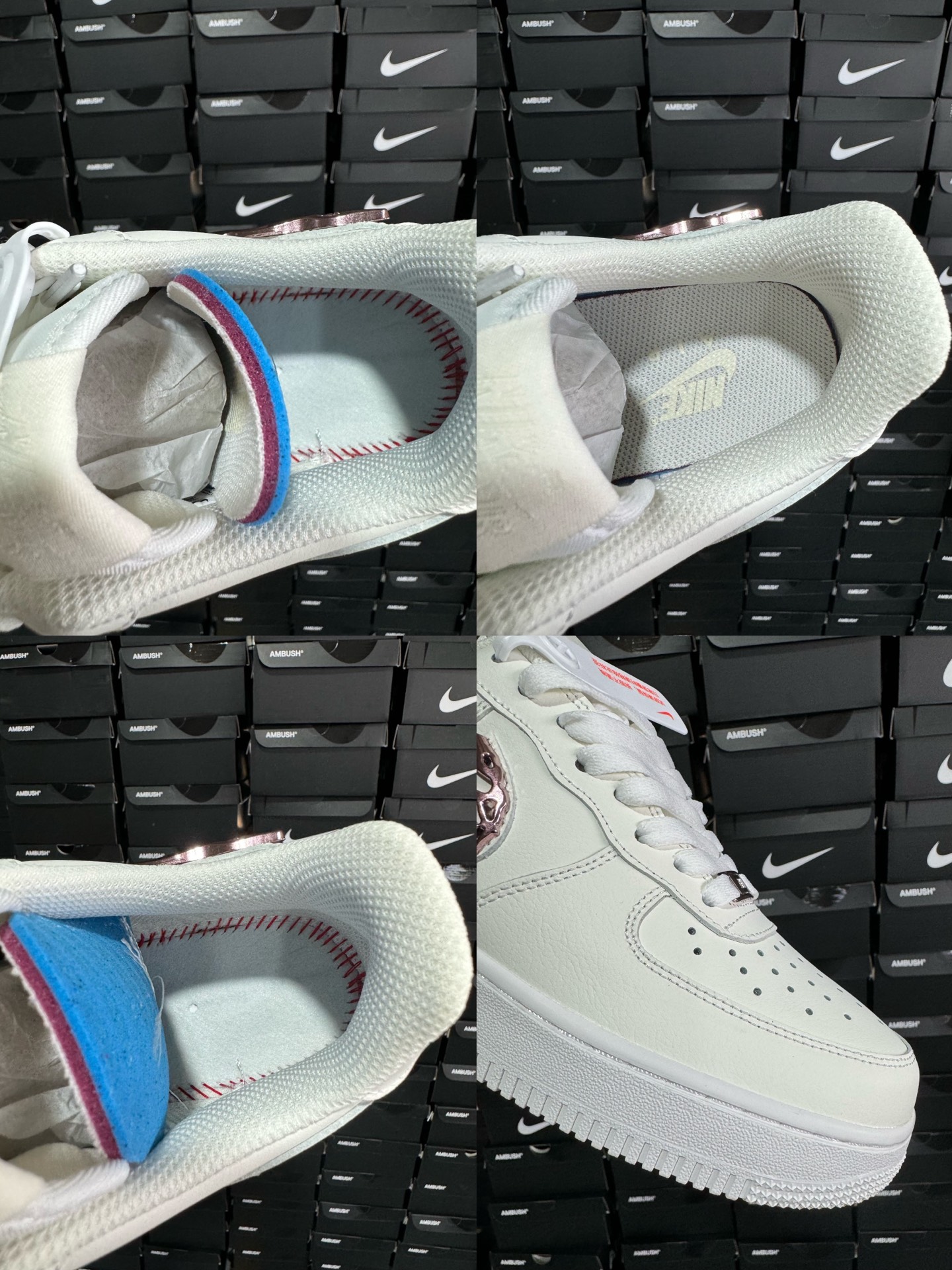 P160 P版Nike Air Force 1 Low 液态粉金勾 IF1686-161