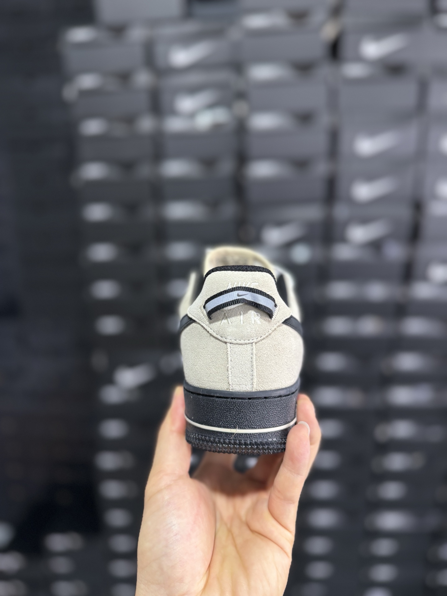 P180 耐克Nike Air Force 1 SK8 Low”Desert Khaki”空军一号低帮经典百搭休闲运动板鞋“翻毛沙卡其黑”HV6526-200