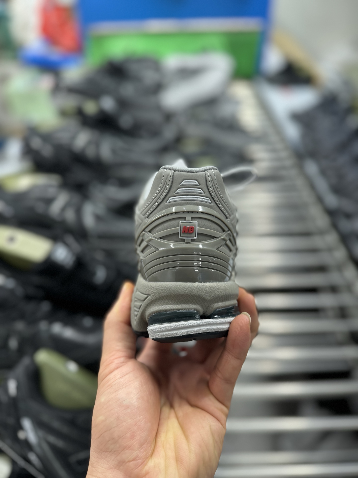 P220New Balance M1906RB 经典灰 NB新百伦潮流复古织物皮革减震防滑耐磨轻便低帮跑步鞋