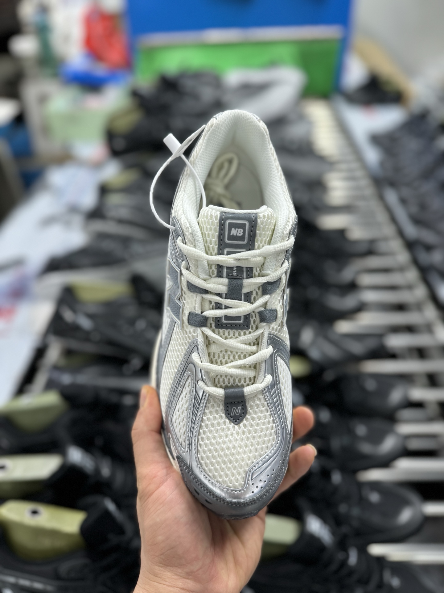 P220New Balance M1906RFS经典灰 NB新百伦潮流复古织物皮革减震防滑耐磨轻便低帮跑步鞋