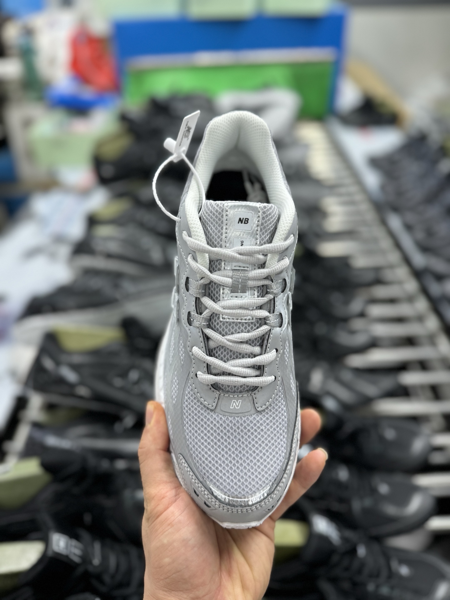 P220New Balance U1906WFE经典灰 NB新百伦潮流复古织物皮革减震防滑耐磨轻便低帮跑步鞋