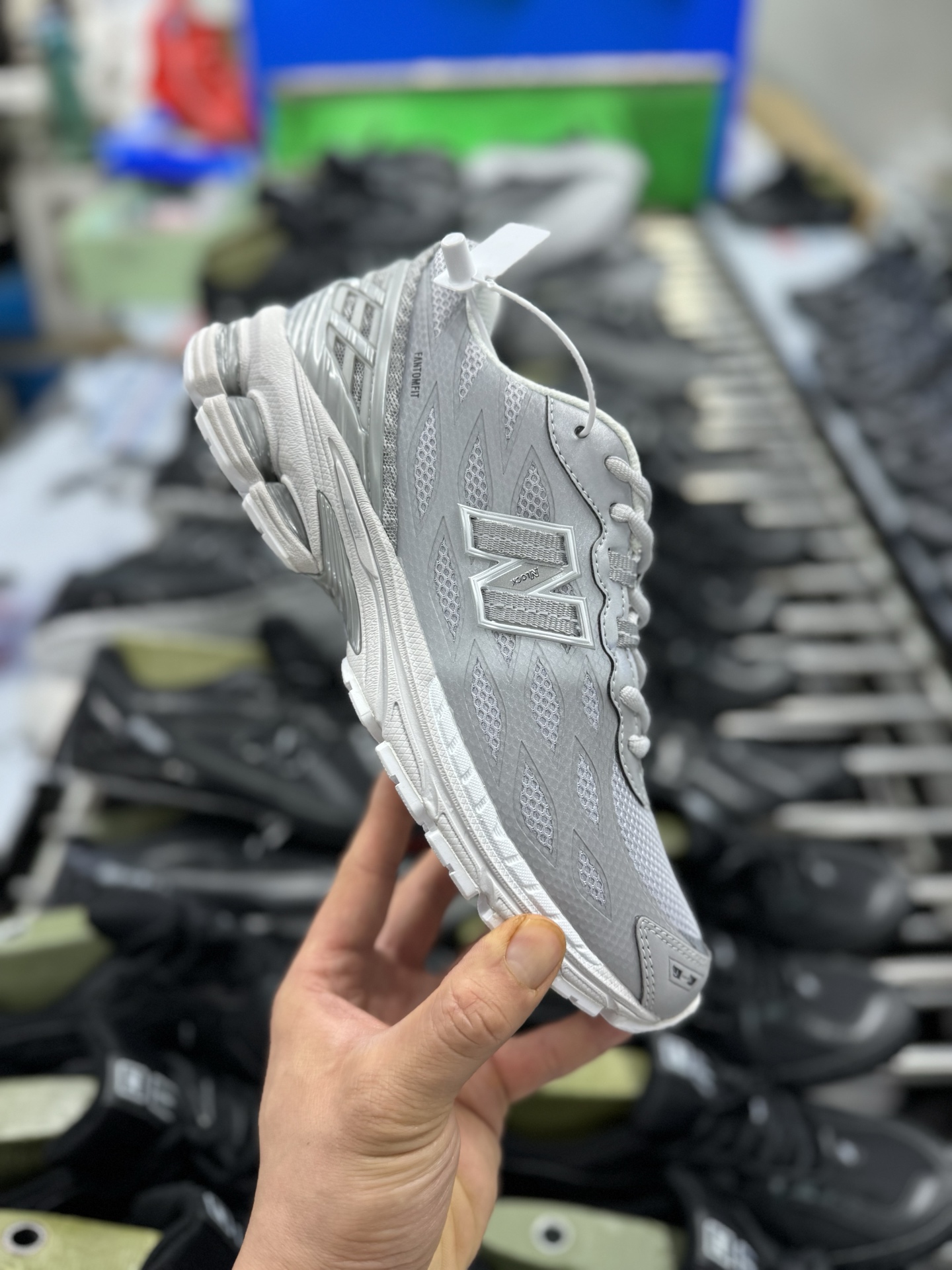 P220New Balance U1906WFE经典灰 NB新百伦潮流复古织物皮革减震防滑耐磨轻便低帮跑步鞋