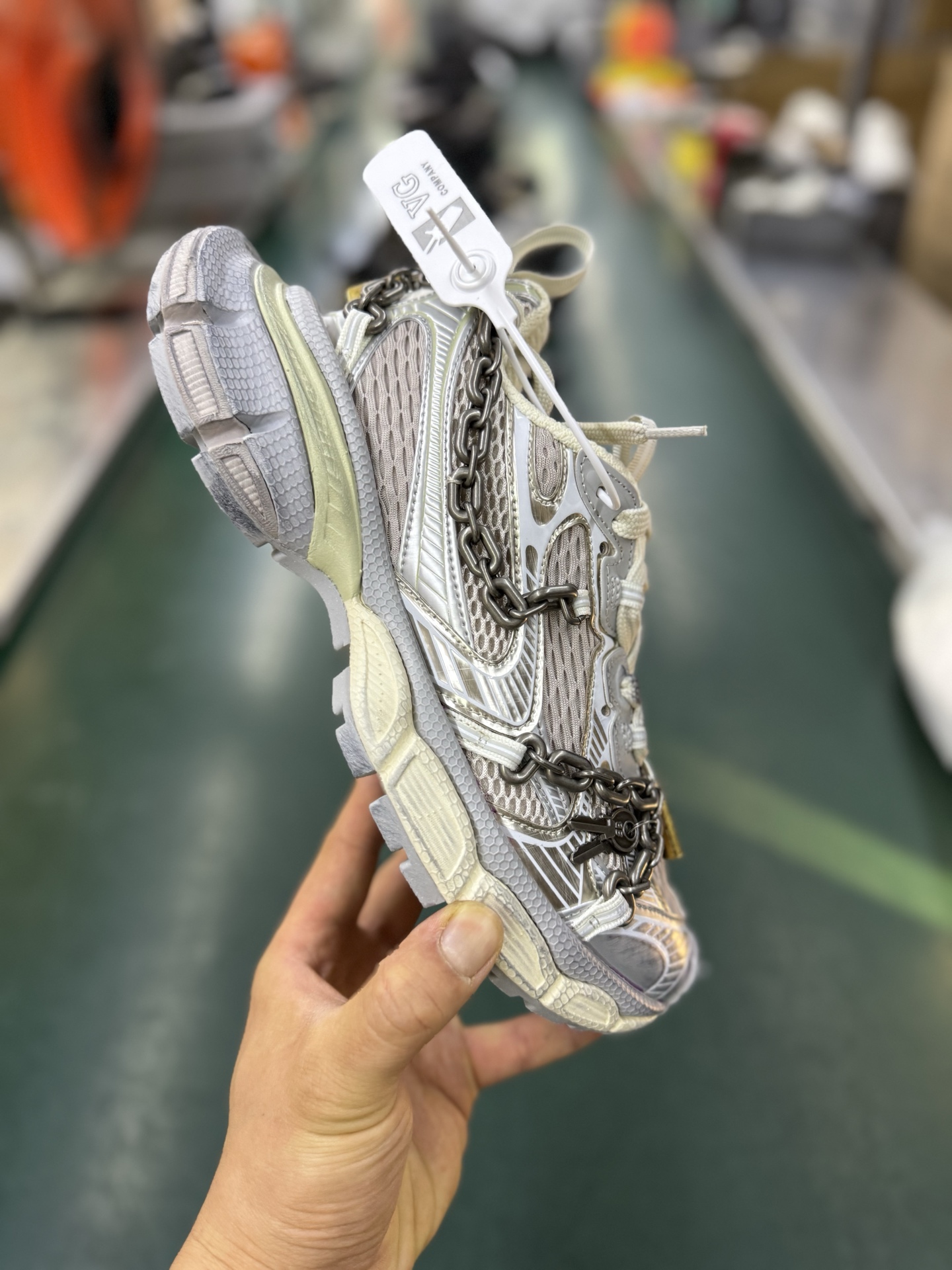 P550 VG版 童心锁Balenciaga Phantom Sneaker 3XL