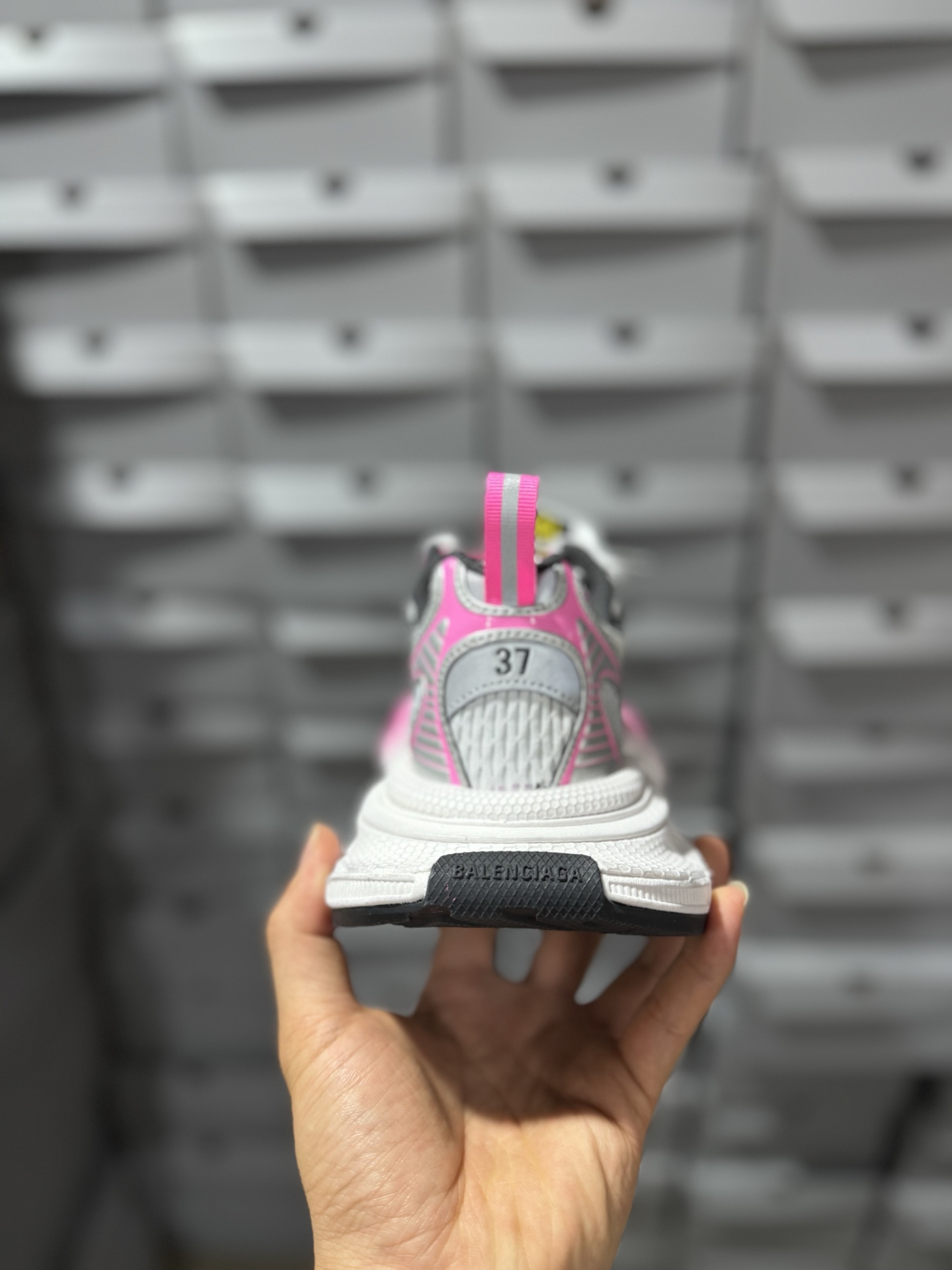 P380 VG版本法国高端奢侈品牌-巴黎世家BALENCIAGA 3XL Sneakers 3+系列 10代渐变色 低帮复古阔型底姥爹风潮流百搭休闲慢跑鞋