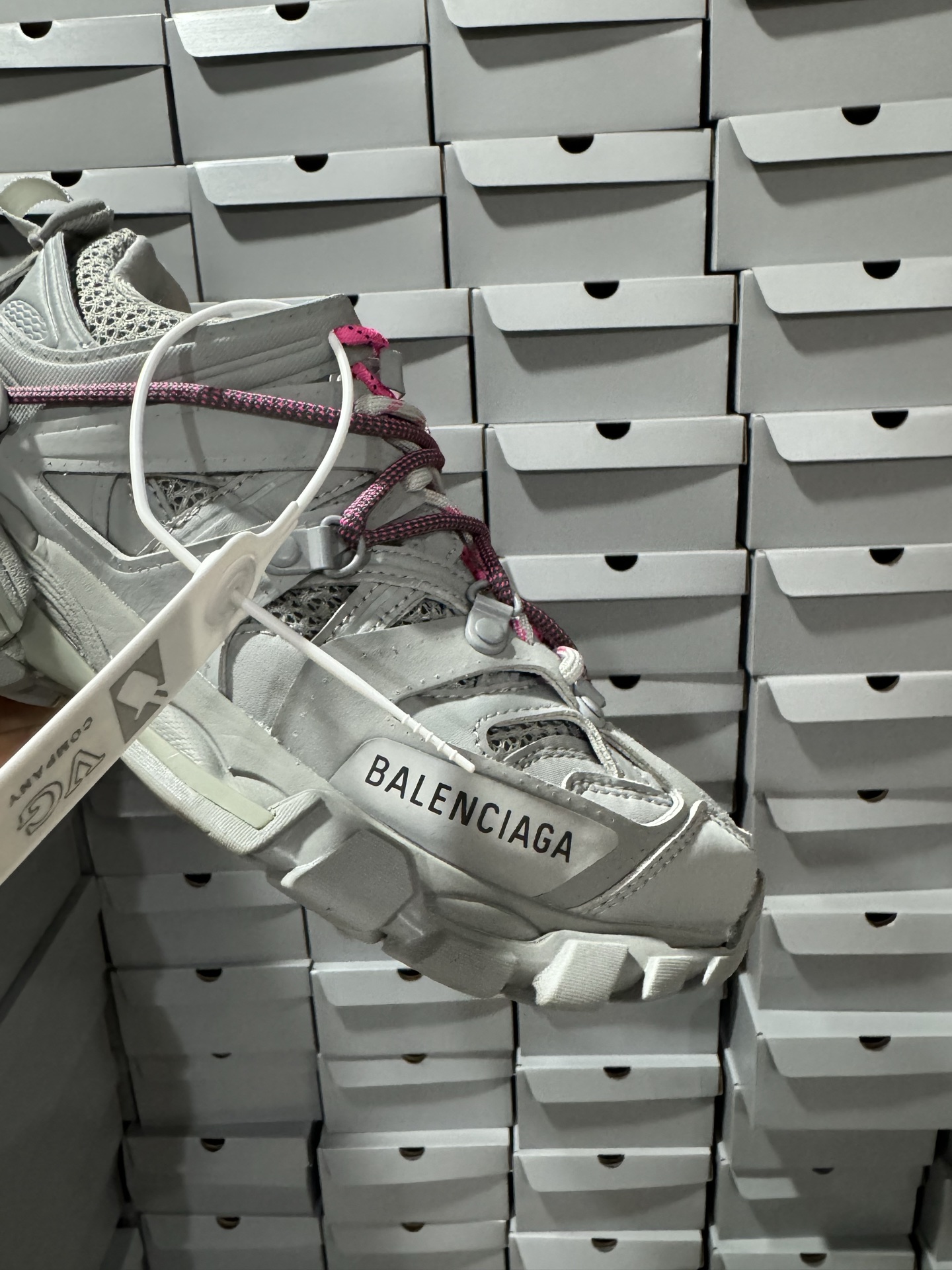 P500 VG版本Balenciaga 巴黎世家3.0低帮老爹鞋 Balenciaga3.0 Track.2 Open Sneaker 巴黎世家3.0 三代户外概念鞋