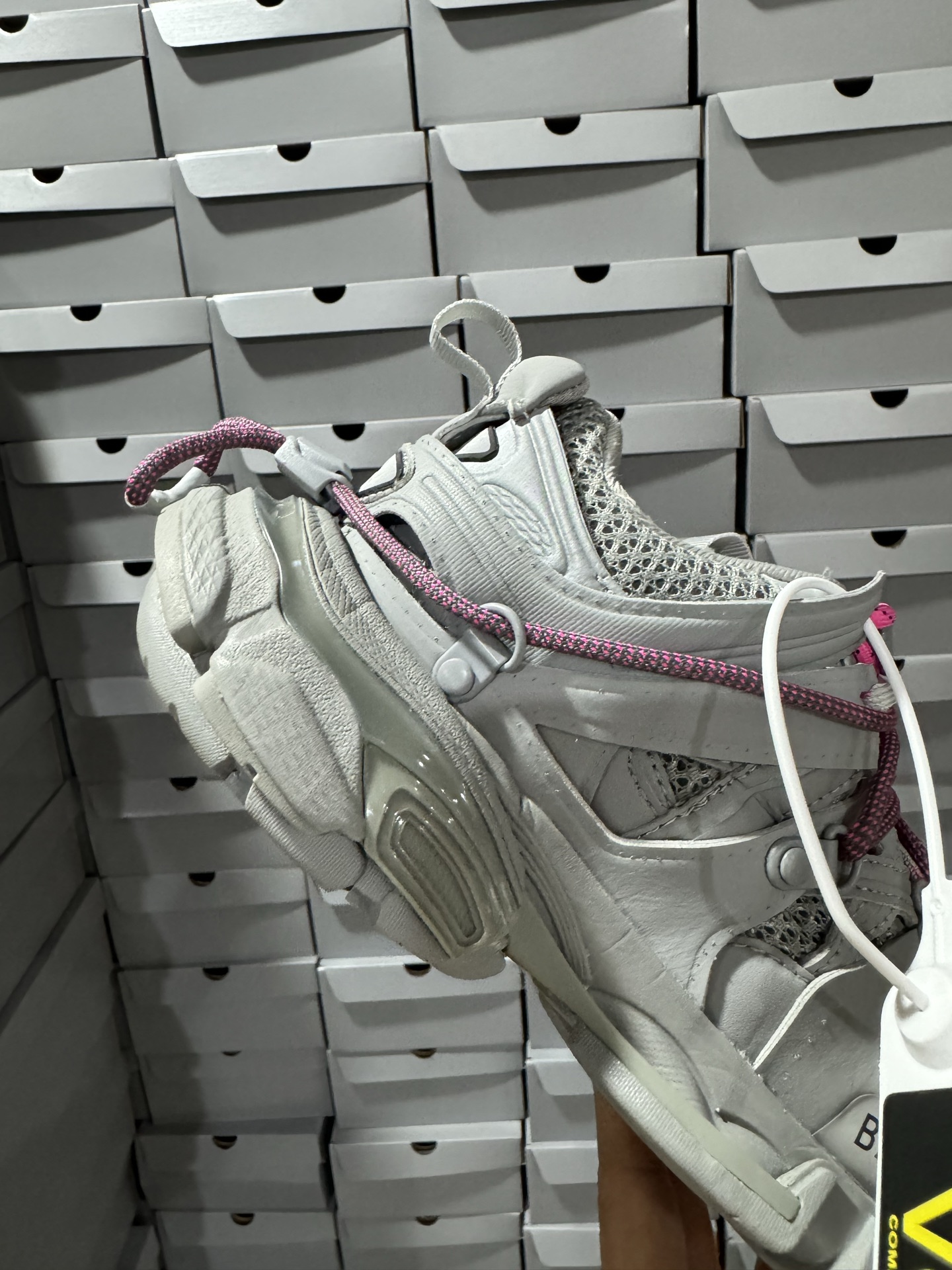 P500 VG版本Balenciaga 巴黎世家3.0低帮老爹鞋 Balenciaga3.0 Track.2 Open Sneaker 巴黎世家3.0 三代户外概念鞋