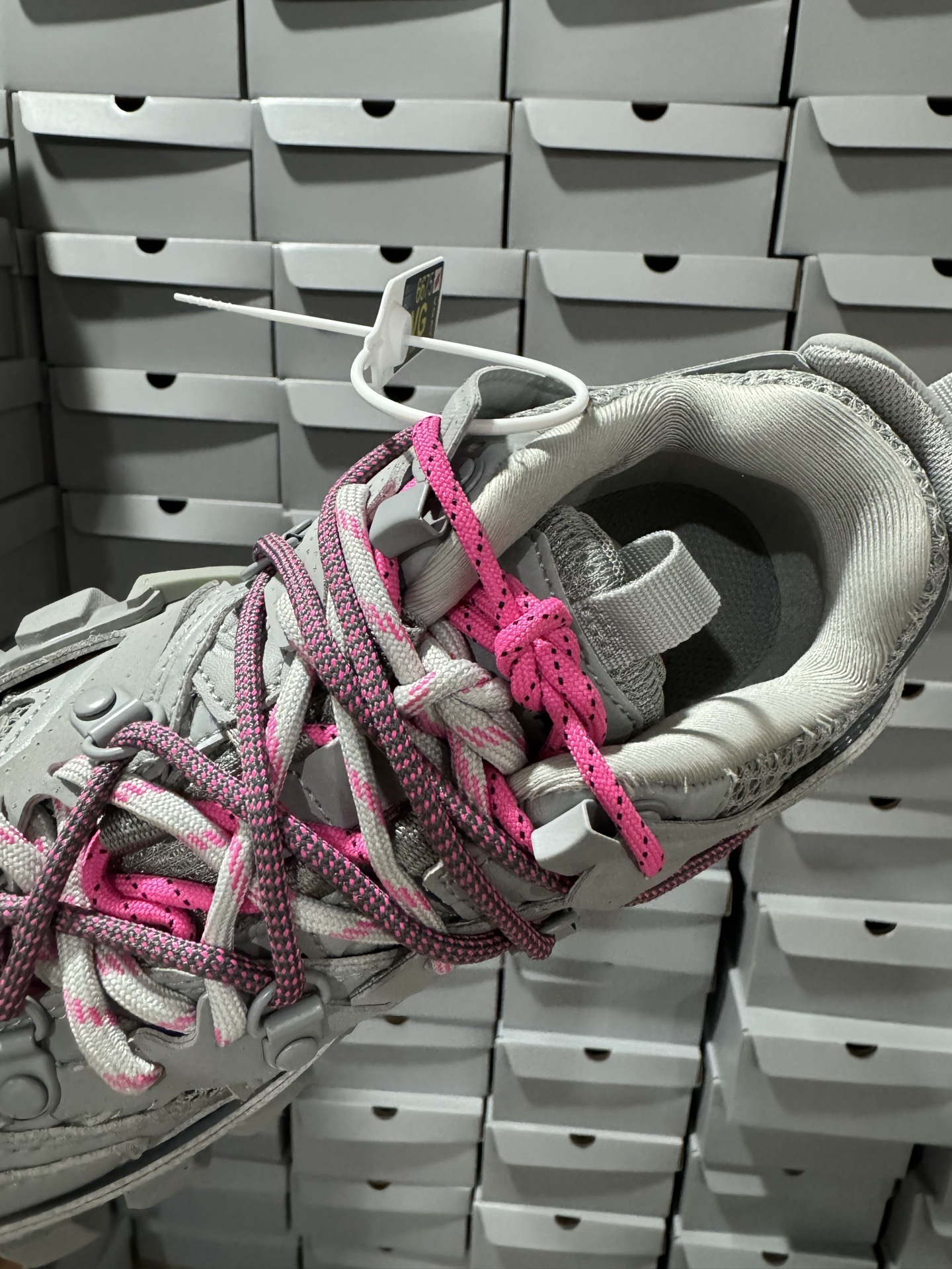 P500 VG版本Balenciaga 巴黎世家3.0低帮老爹鞋 Balenciaga3.0 Track.2 Open Sneaker 巴黎世家3.0 三代户外概念鞋