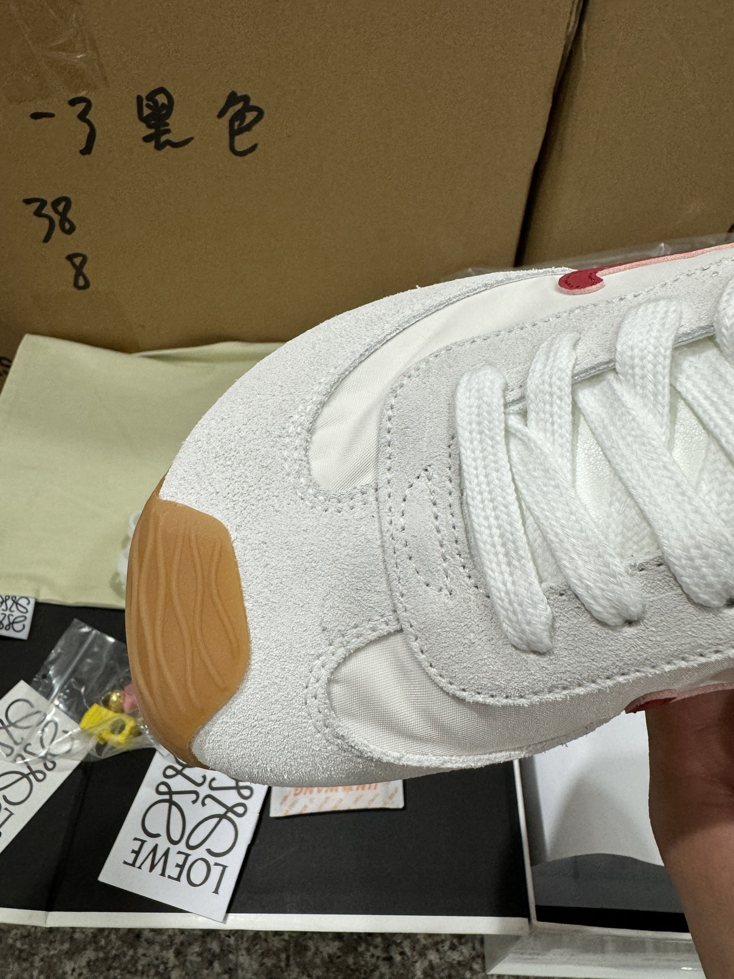 P280CS纯原LOEWE罗意威 Ballet Runner 2.0白蓝红 LLBR282X01-1102