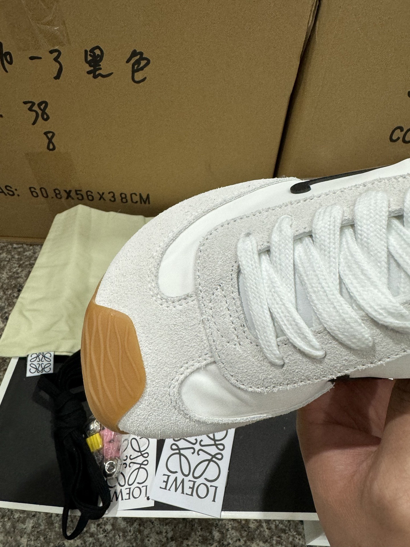 P280CS纯原LOEWE罗意威 Ballet Runner 2.0白黑