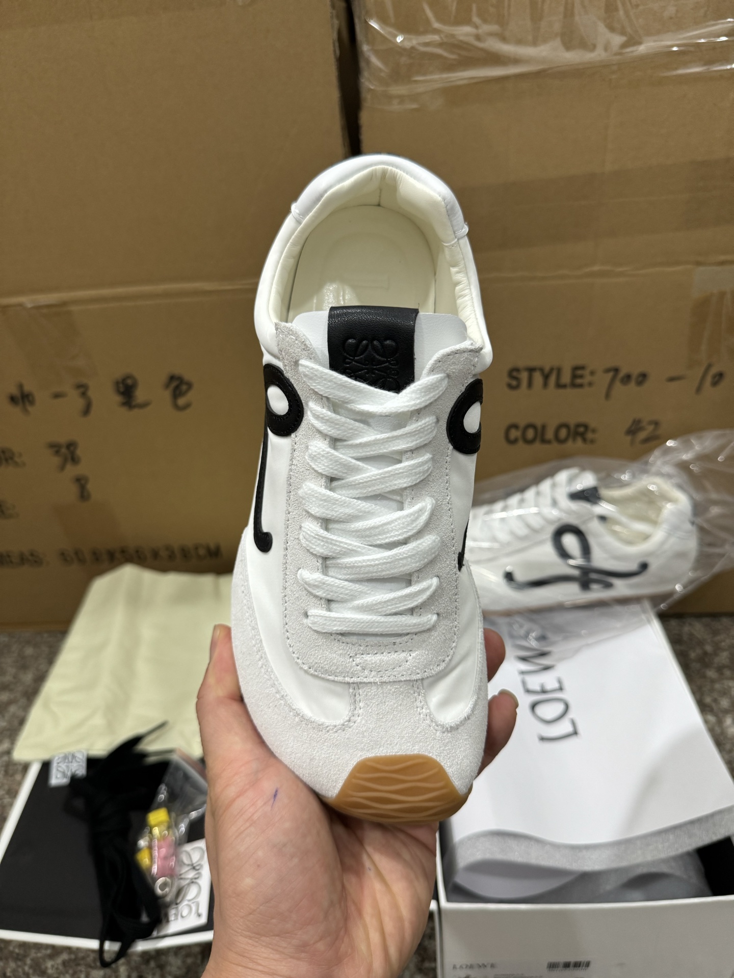 P280CS纯原LOEWE罗意威 Ballet Runner 2.0白黑