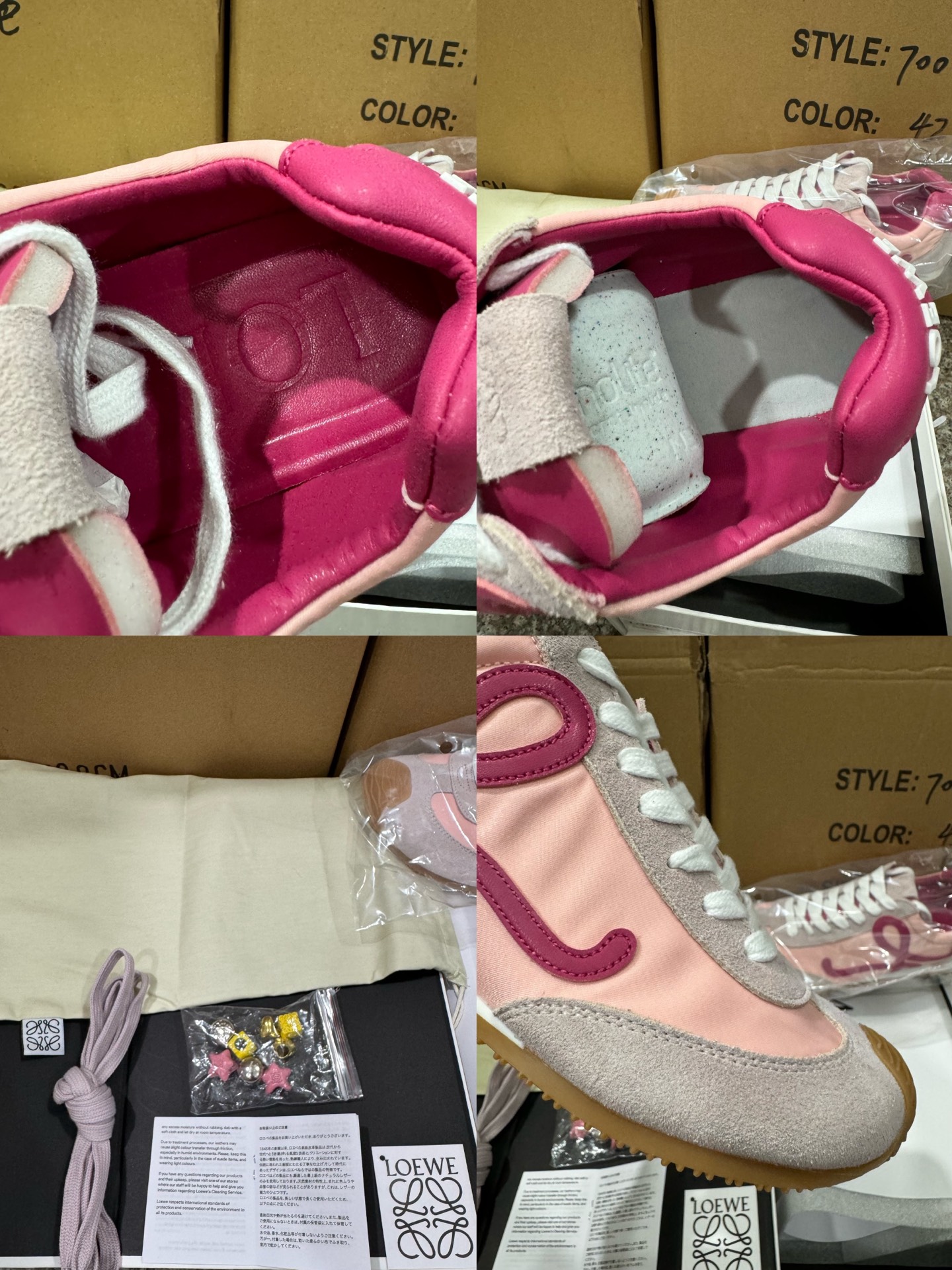 P280CS纯原LOEWE罗意威 Ballet Runner 2.0 樱花粉-Chinese UA Cheap High Quatity Brand Clothes Bags handbags Sneakers wholesale wholesaler seller from China Factory suppliers Fashion Clothing Shoes best Quality Beautiful Price P280CS纯原LOEWE罗意威 Ballet Runner 2.0 樱花粉