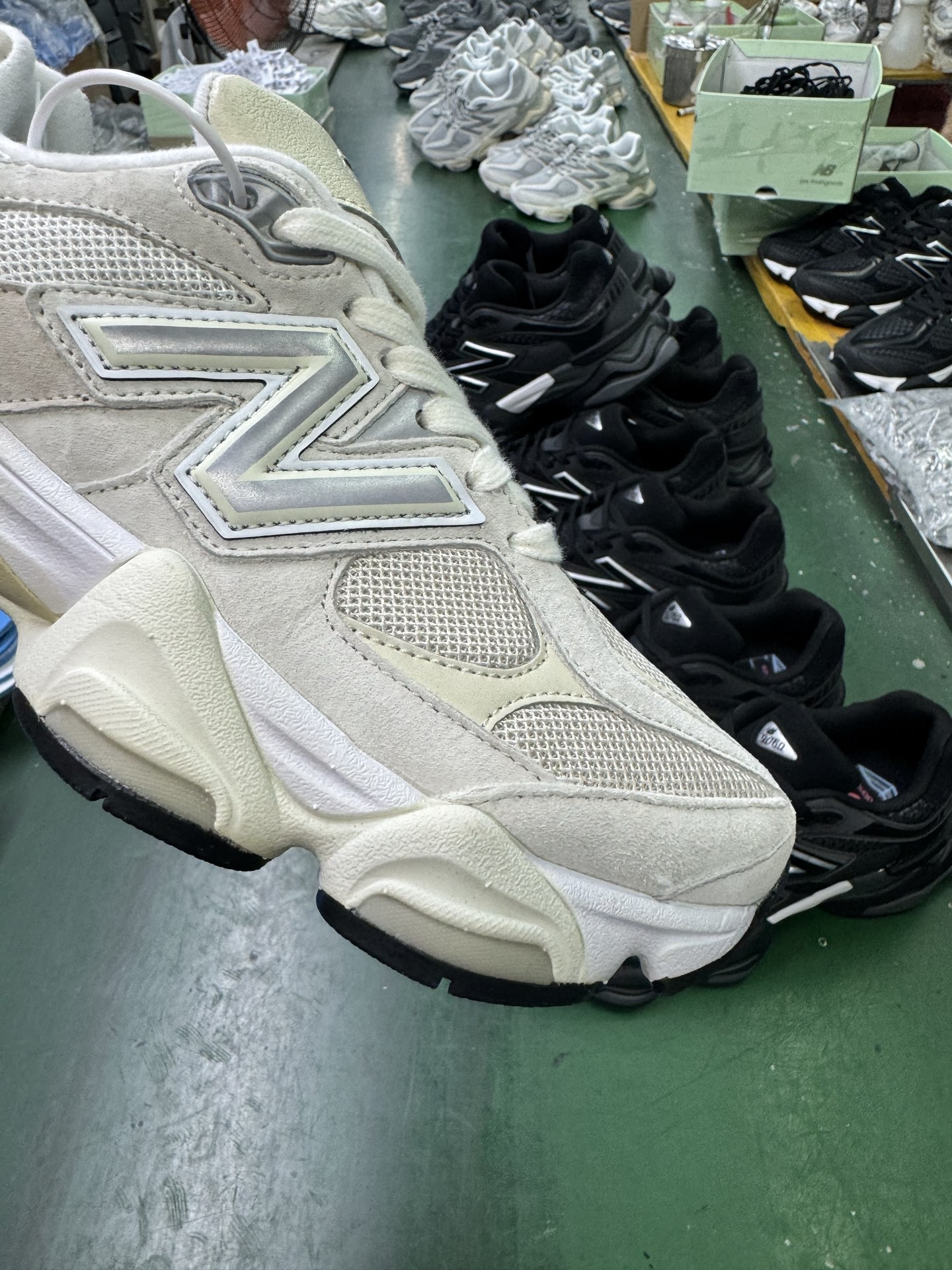 0纯原 Joe Freshgoods x New Balance NB9060 联名款 复古休闲运动慢跑鞋 U9060WHT
