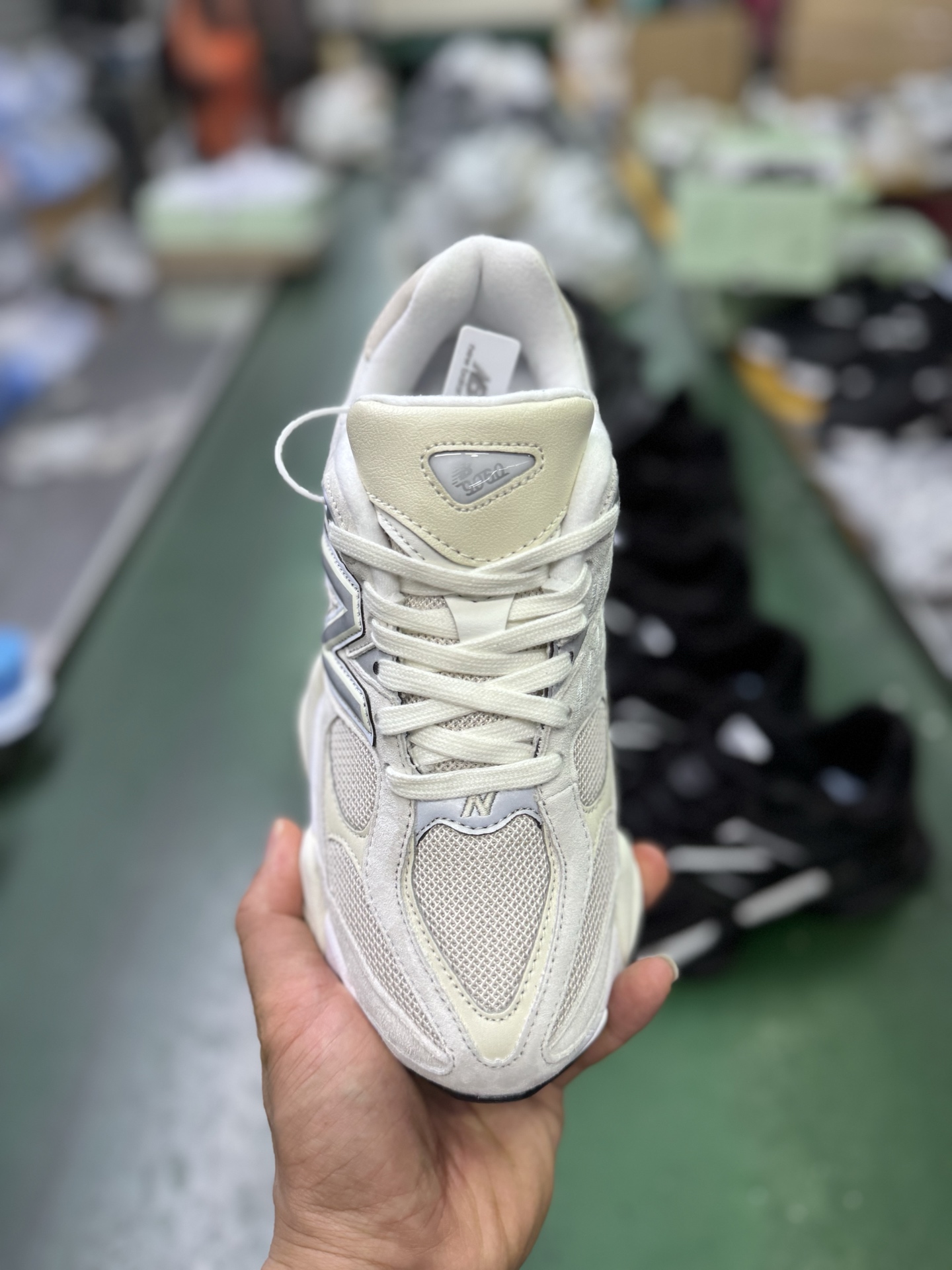0纯原 Joe Freshgoods x New Balance NB9060 联名款 复古休闲运动慢跑鞋 U9060WHT