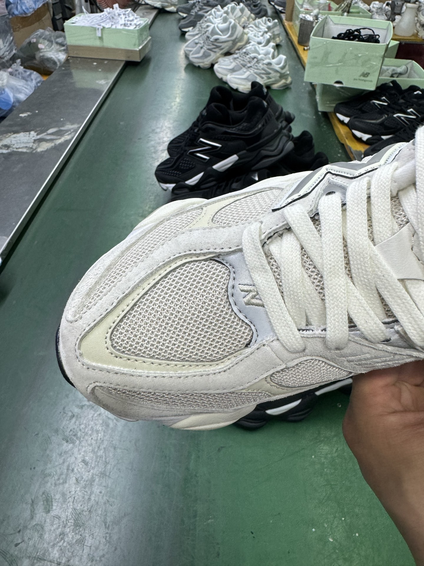 0纯原 Joe Freshgoods x New Balance NB9060 联名款 复古休闲运动慢跑鞋 U9060WHT