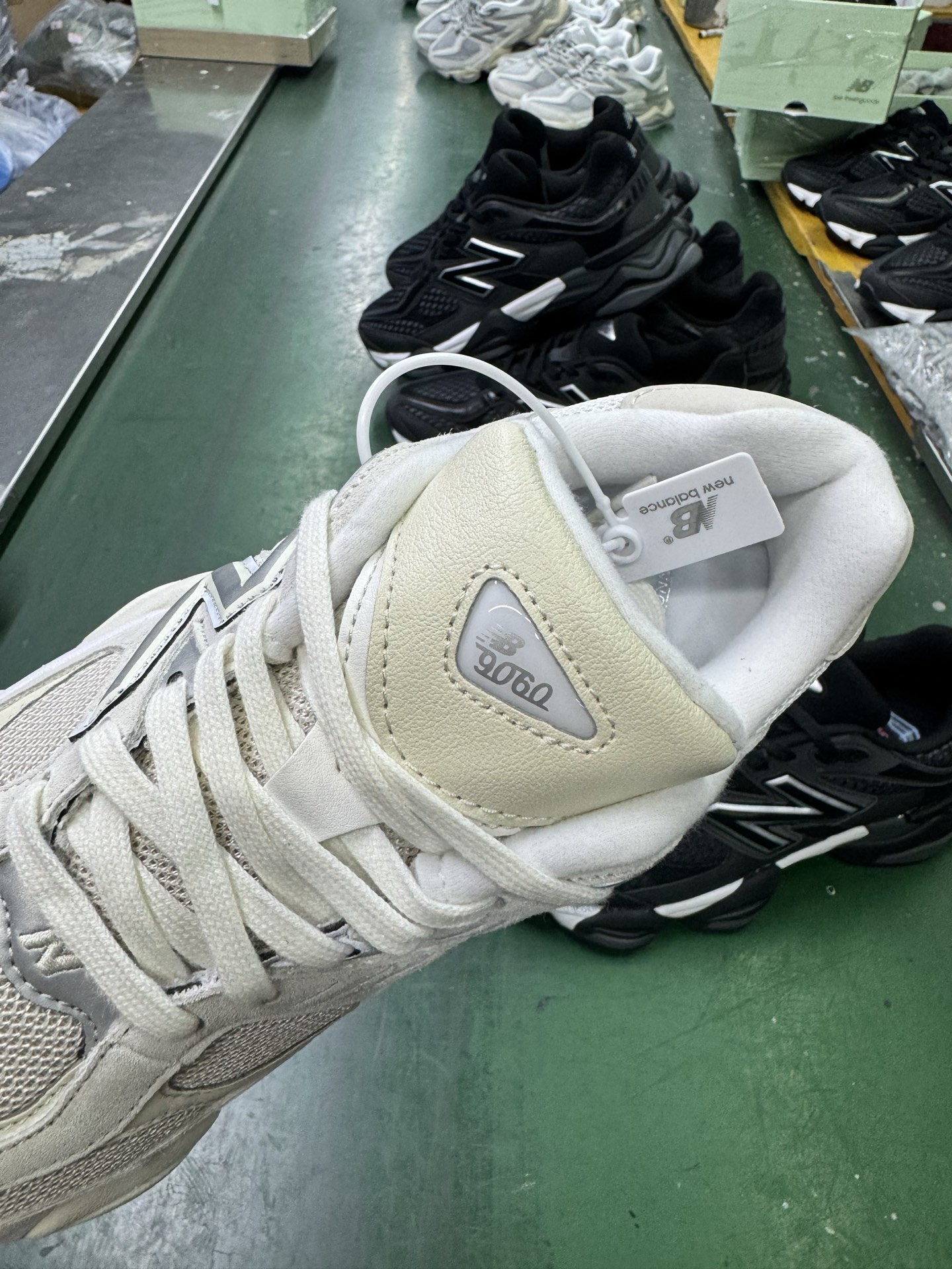 0纯原 Joe Freshgoods x New Balance NB9060 联名款 复古休闲运动慢跑鞋 U9060WHT