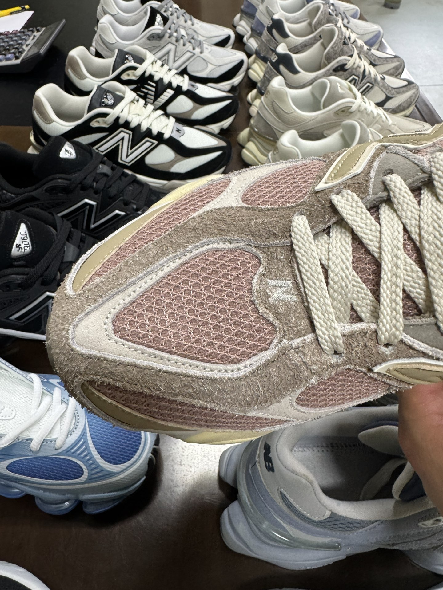 P240纯原 Joe Freshgoods x New Balance NB9060 联名款 复古休闲运动慢跑鞋 U9060NTB