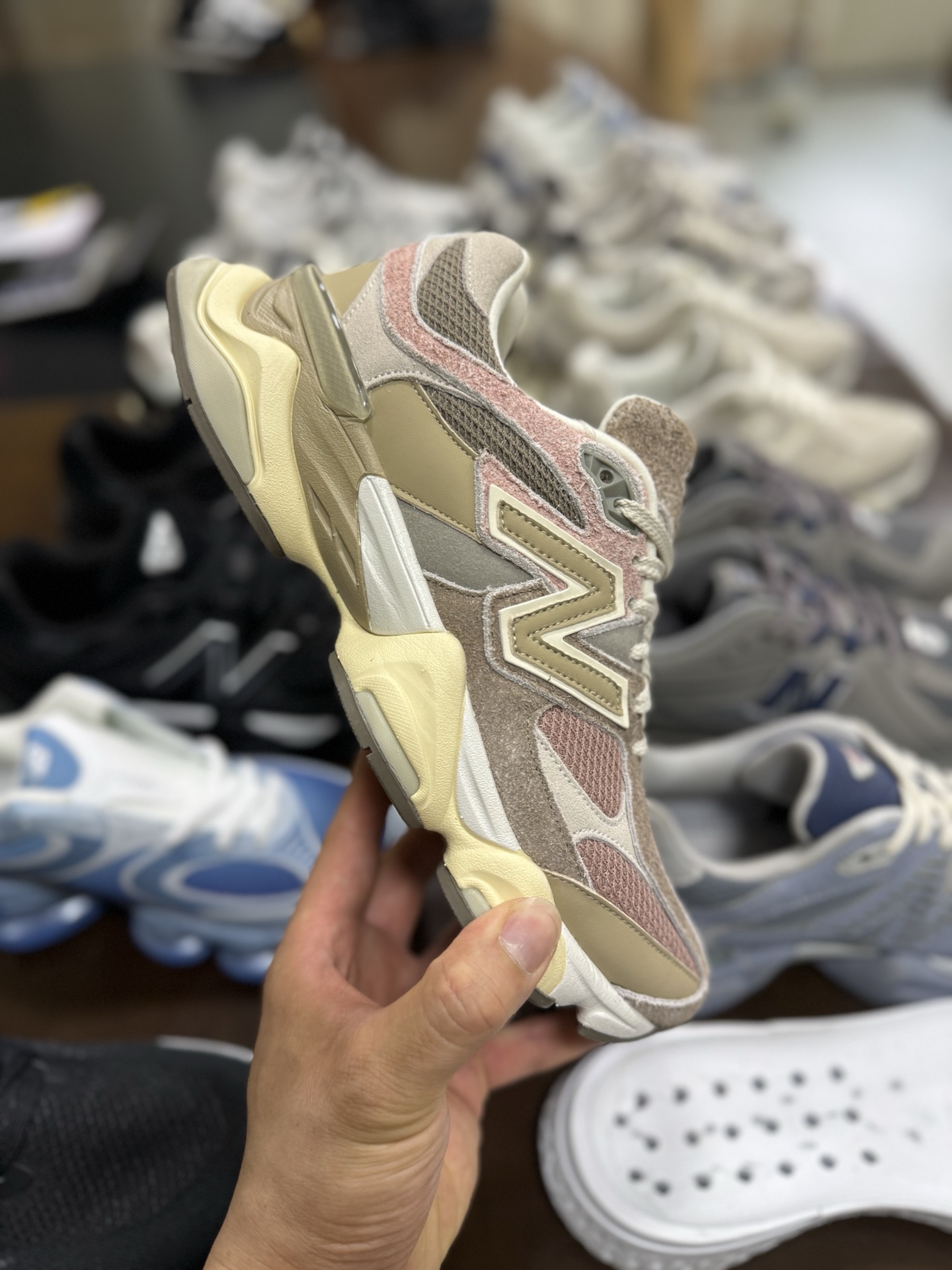 P240纯原 Joe Freshgoods x New Balance NB9060 联名款 复古休闲运动慢跑鞋 U9060NTB