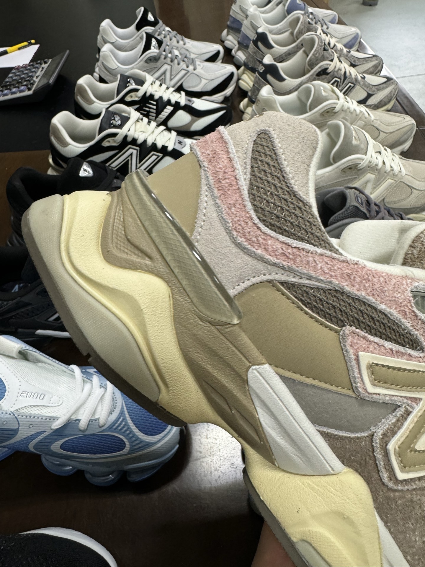 P240纯原 Joe Freshgoods x New Balance NB9060 联名款 复古休闲运动慢跑鞋 U9060NTB