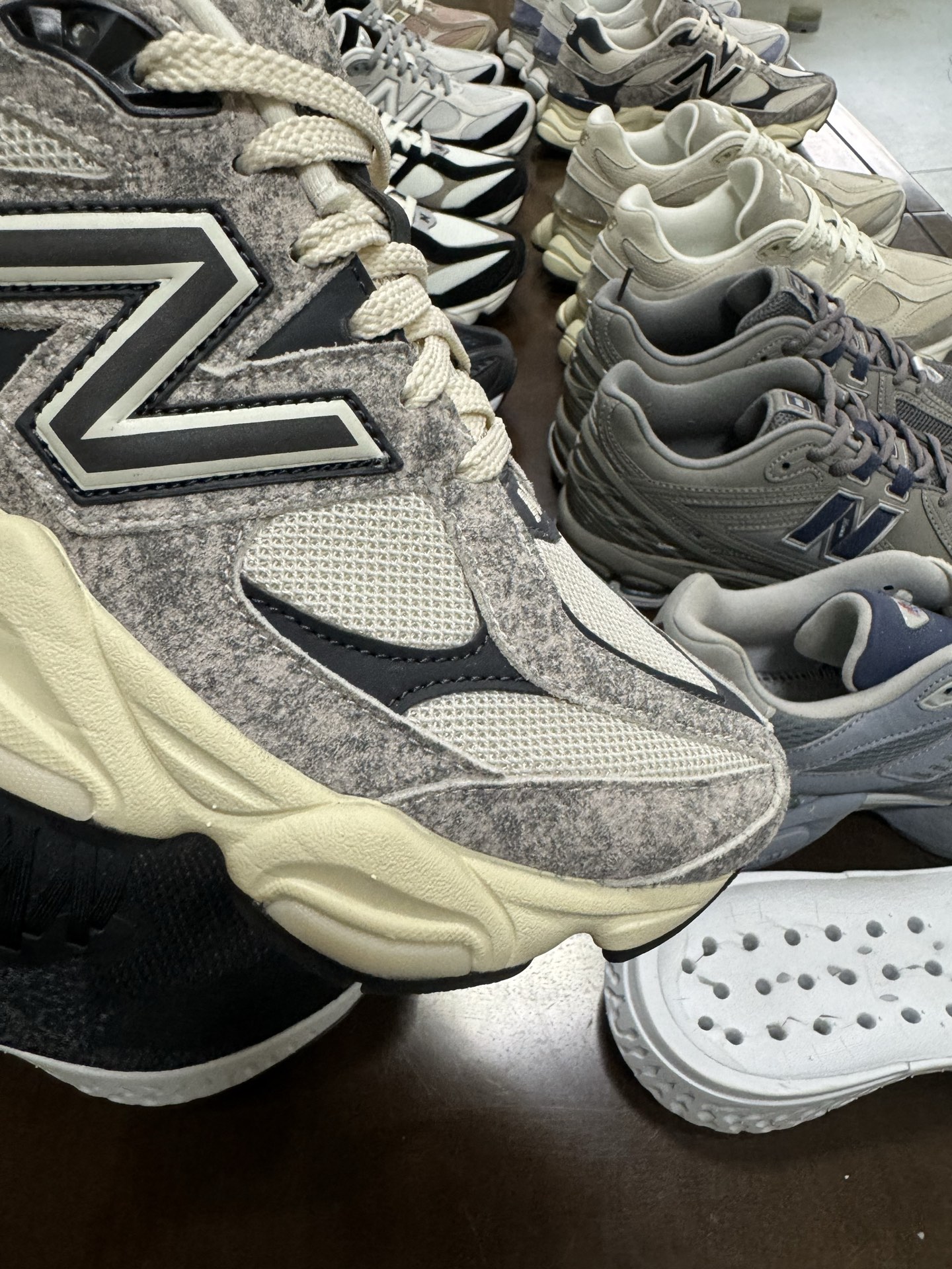 纯原 Joe Freshgoods x New Balance NB9060 联名款 复古休闲运动慢跑鞋 U9060SNA