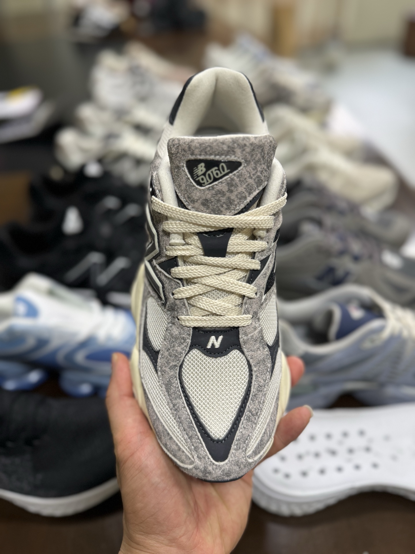 纯原 Joe Freshgoods x New Balance NB9060 联名款 复古休闲运动慢跑鞋 U9060SNA
