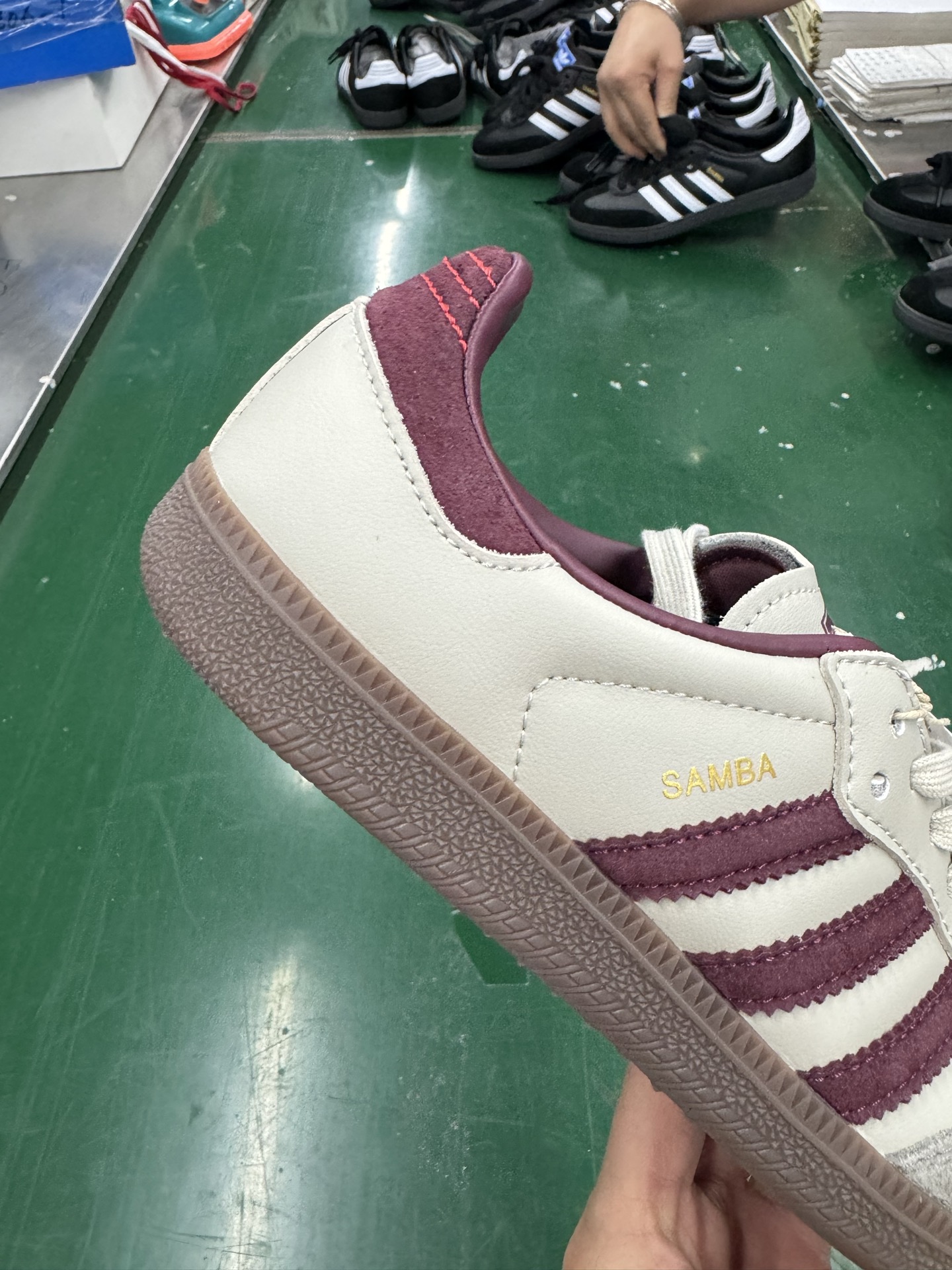 Adidas Original Samba OG Beige Burgundy: Retro Style, Lightweight Comfort Shoes 6 i1748248660616 7964 0 5