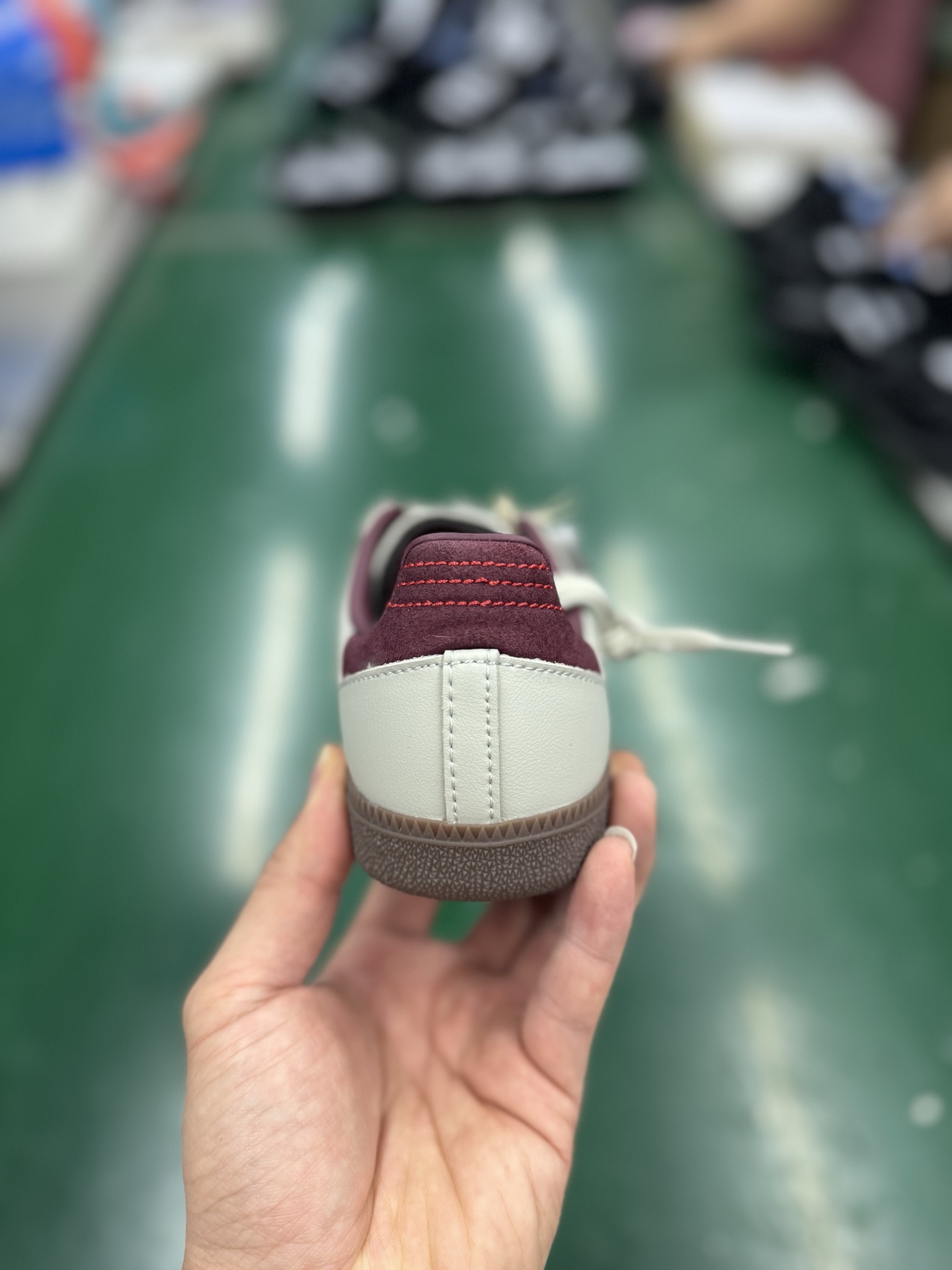 Adidas Original Samba OG Beige Burgundy: Retro Style, Lightweight Comfort Shoes 7 i1748248660990 3196 0 6