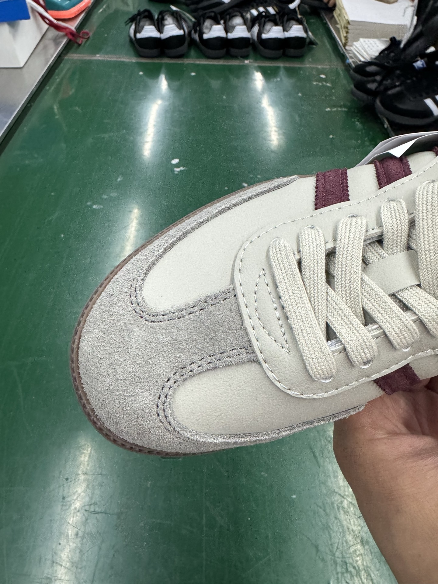 Adidas Original Samba OG Beige Burgundy: Retro Style, Lightweight Comfort Shoes 4 i1748248663646 2554 0 3