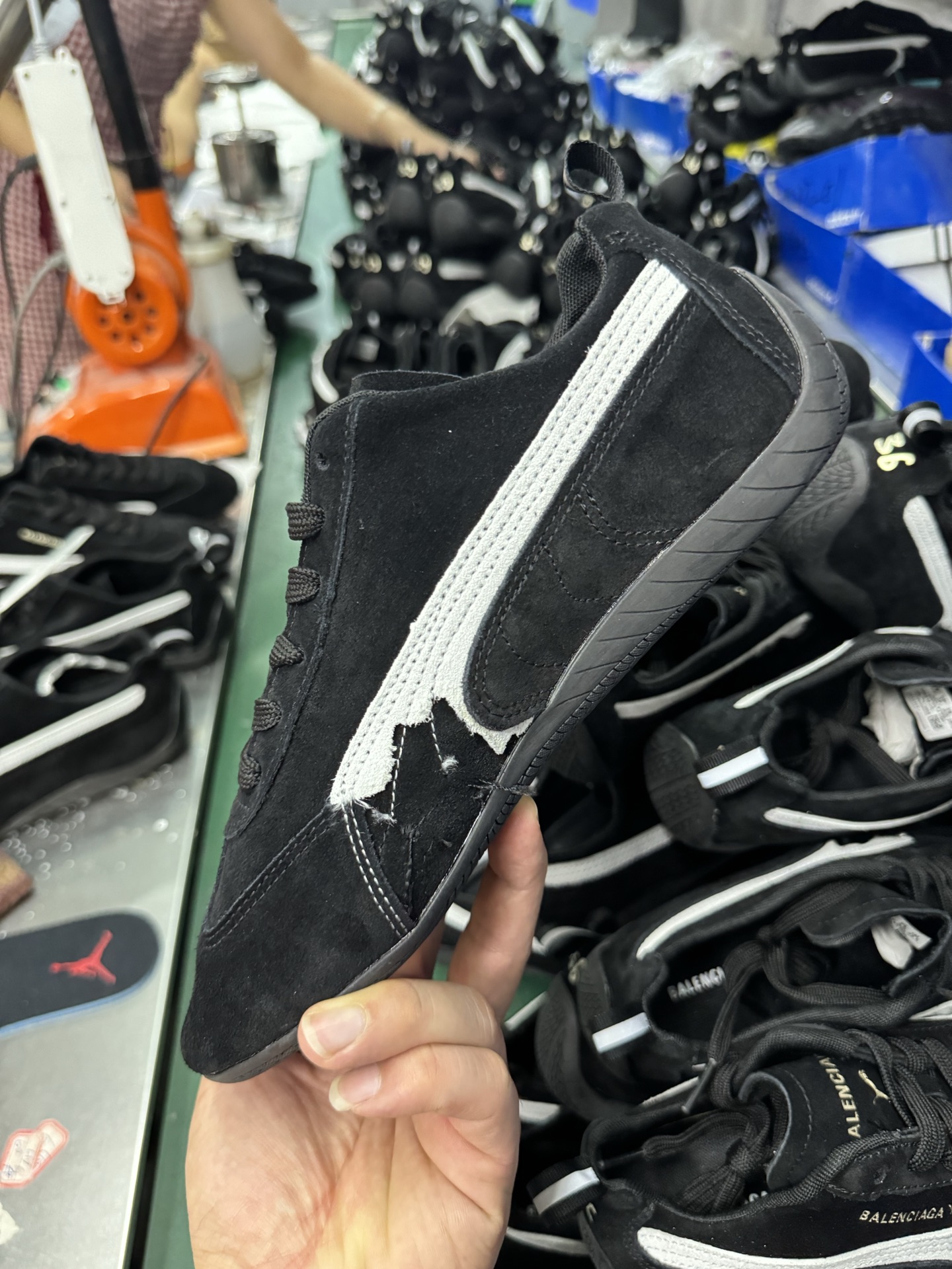 P200B版巴黎联名The Open Product x Puma Speedcat 极速赛车系列彪马低帮生活休闲鞋 406519-02