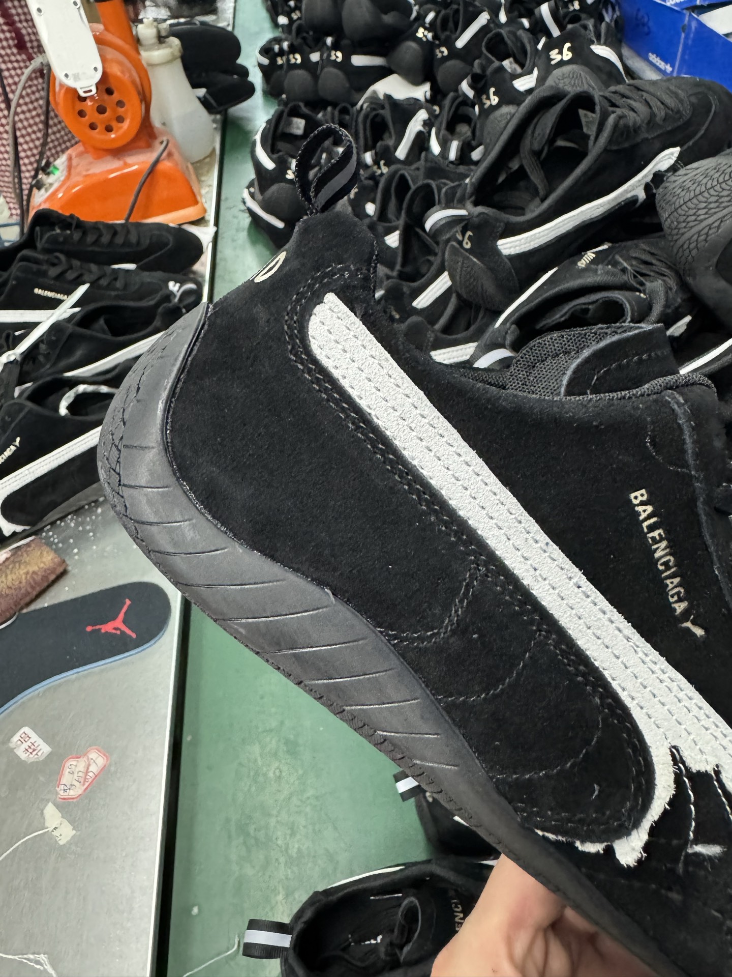 P200B版巴黎联名The Open Product x Puma Speedcat 极速赛车系列彪马低帮生活休闲鞋 406519-02