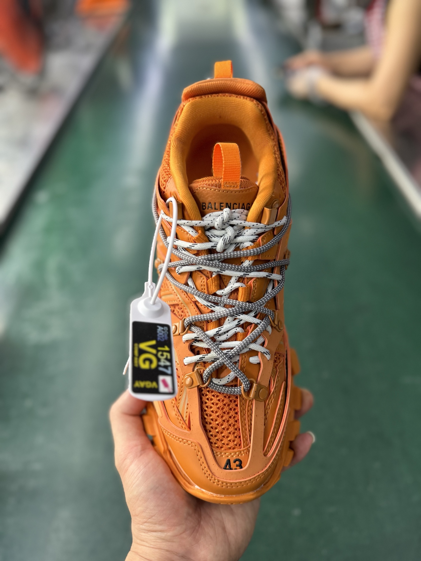 VG版 Balenciaga Track Sneaker Tess s.Gomma Res BI ALV/TIS EFF NUBUK/TIS E 巴黎世家官方同步潮流跑鞋 WTRHK9050