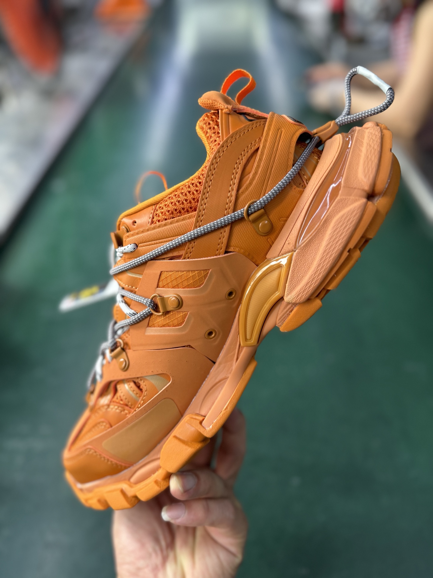 VG版 Balenciaga Track Sneaker Tess s.Gomma Res BI ALV/TIS EFF NUBUK/TIS E 巴黎世家官方同步潮流跑鞋 WTRHK9050