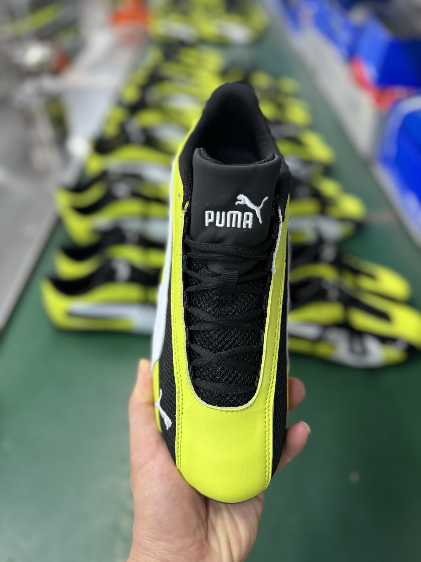 Puma Speedcet OG Retro Racing Shoes - Low Top Sneakers In Yellow and Black 2 i1753258366387 761 0 1