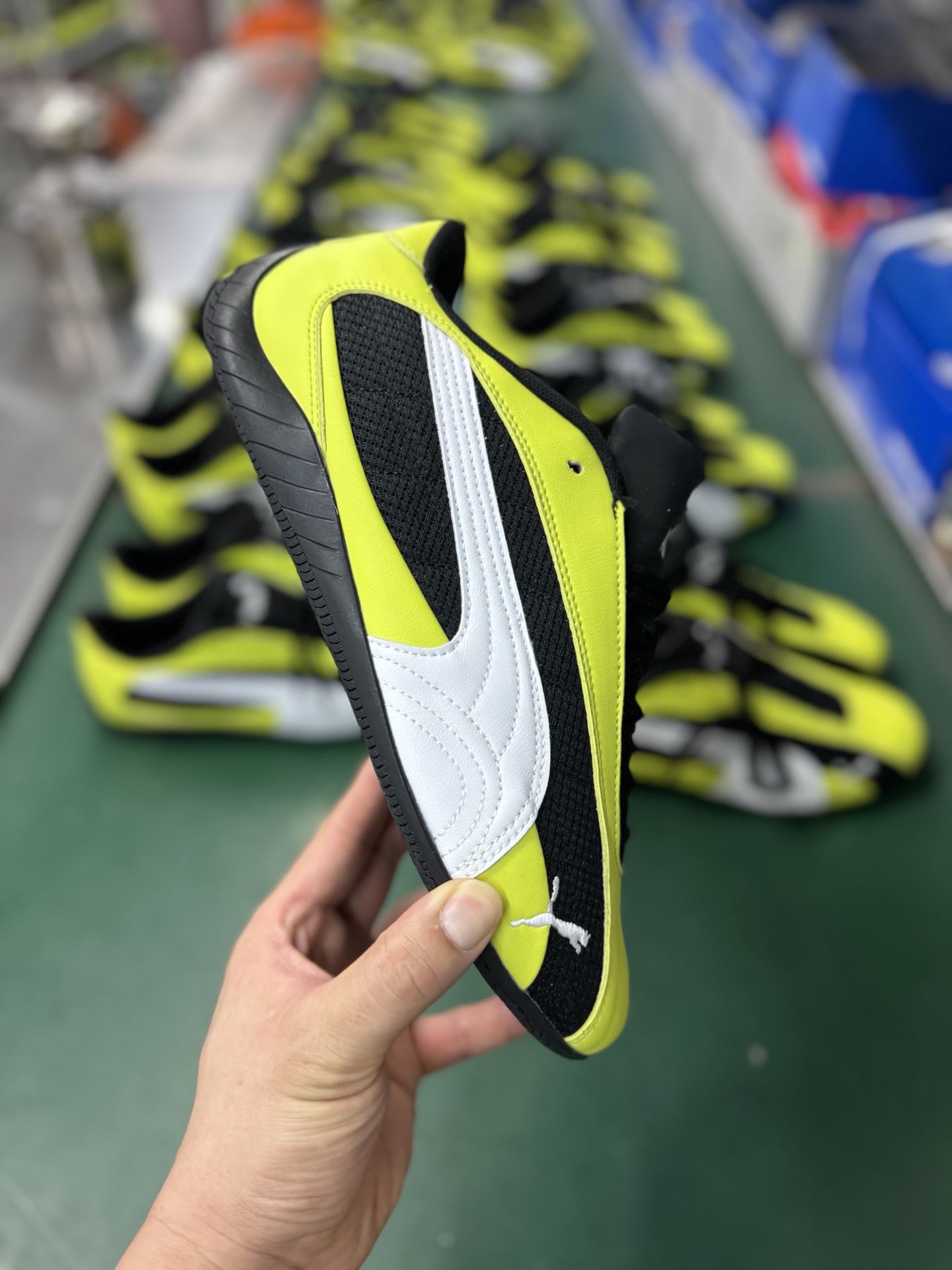 Puma Speedcet OG Retro Racing Shoes - Low Top Sneakers In Yellow and Black 1 i1753258368681 9117 0 0