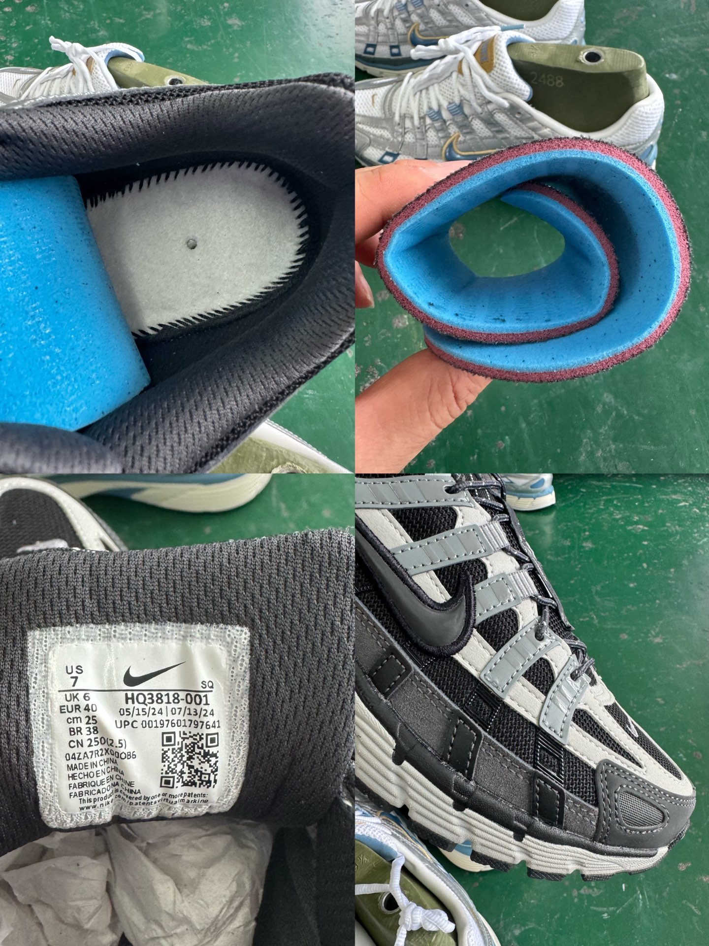 Nike P-6000 Black/Grey Retro Tech Chunky Sneakers HQ3818-001 10 i1753603753349 8188 0 8