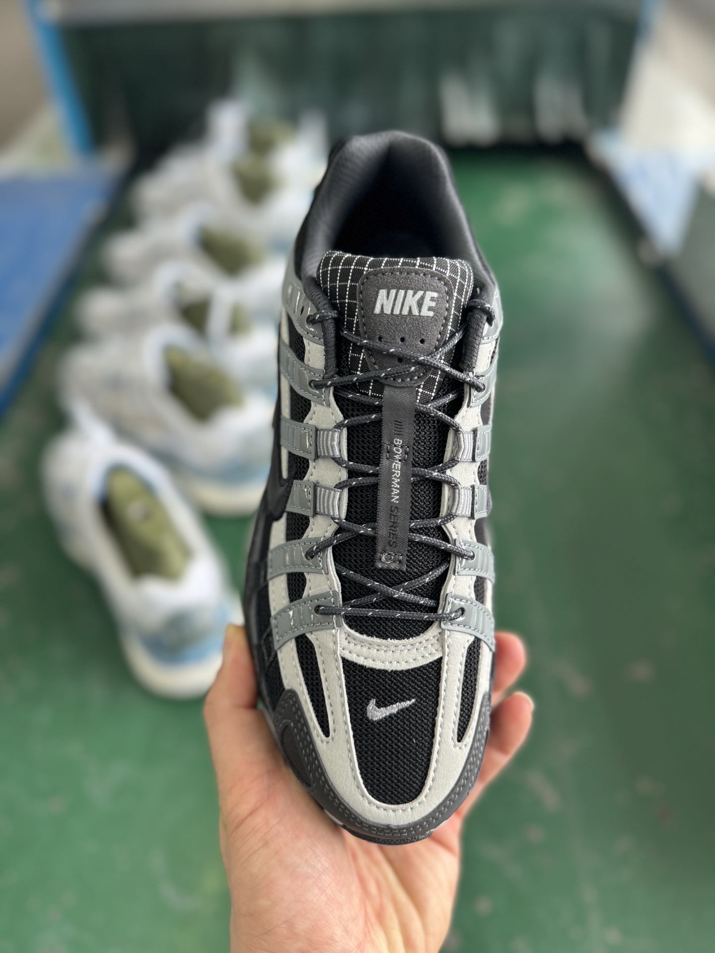 Nike P-6000 Black/Grey Retro Tech Chunky Sneakers HQ3818-001 3 i1753603755689 6384 0 1