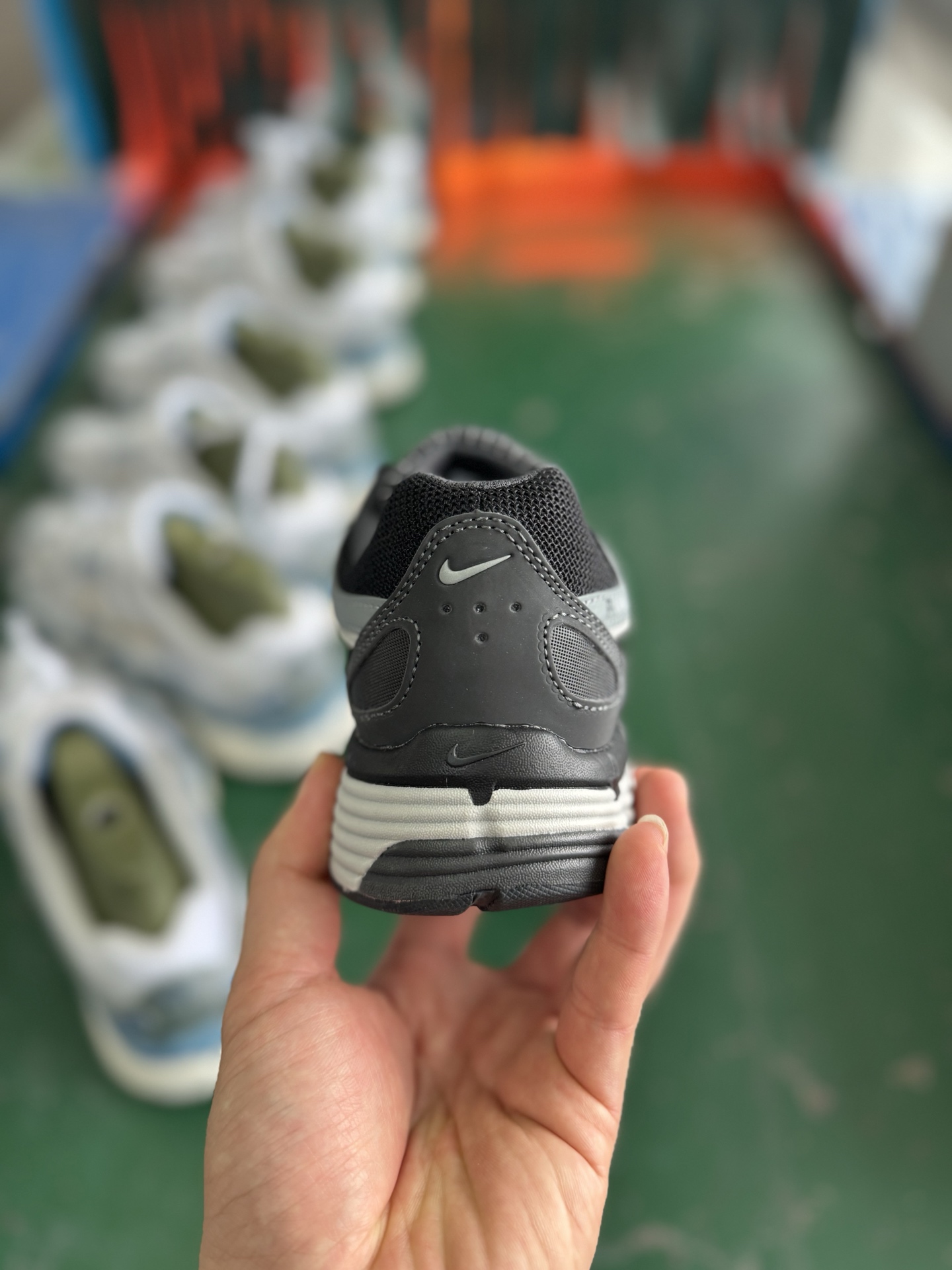 Nike P-6000 Black/Grey Retro Tech Chunky Sneakers HQ3818-001 8 i1753603755715 8186 0 6