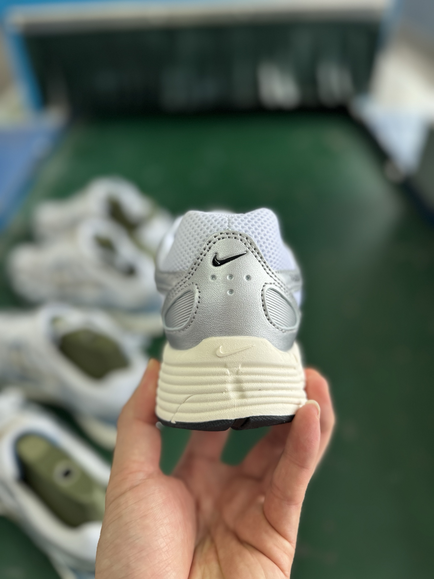Nike P-6000 Silver White Retro Tech Sneakers Inspired by Pegasus 2006 8 i1753604157401 4742 0 6