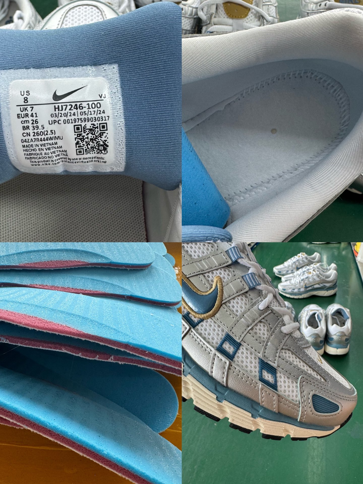 Nike P-6000 Silver White Retro Sneakers Inspired by Pegasus 25 & 2006 9 i1753604637801 2318 0 8