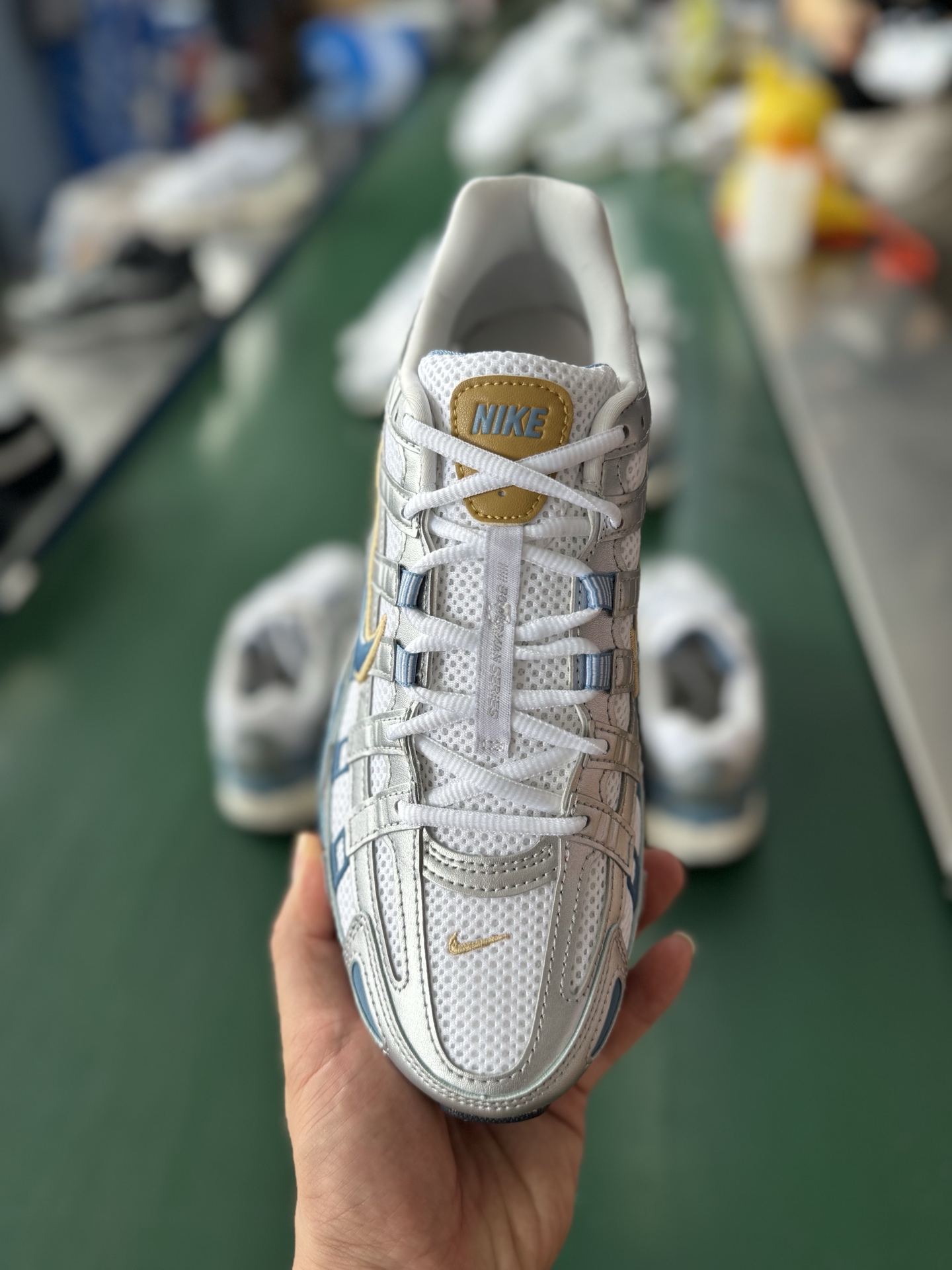 Nike P-6000 Silver White Retro Sneakers Inspired by Pegasus 25 & 2006 2 i1753604645109 8700 0 1
