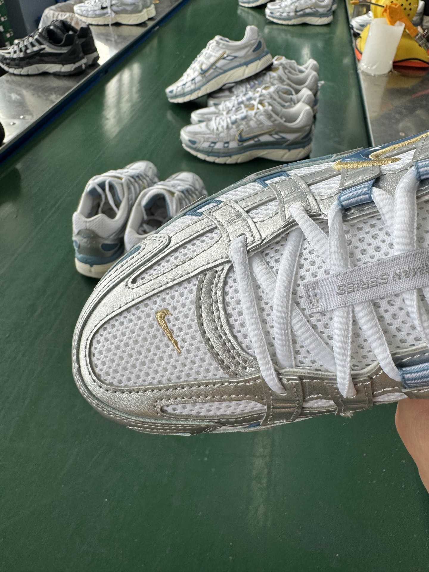 Nike P-6000 Silver White Retro Sneakers Inspired by Pegasus 25 & 2006 4 i1753604649171 4930 0 3