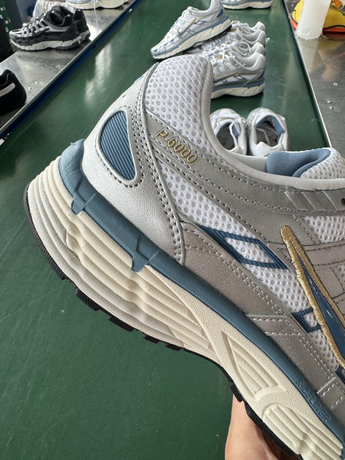 Nike P-6000 Silver White Retro Sneakers Inspired by Pegasus 25 & 2006 6 i1753604672811 2649 0 5