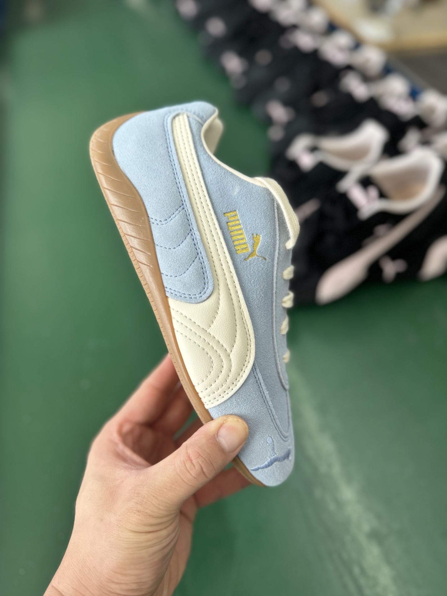 P200CS版Puma Palermo OG 防滑耐磨低帮德训板鞋 403688-01