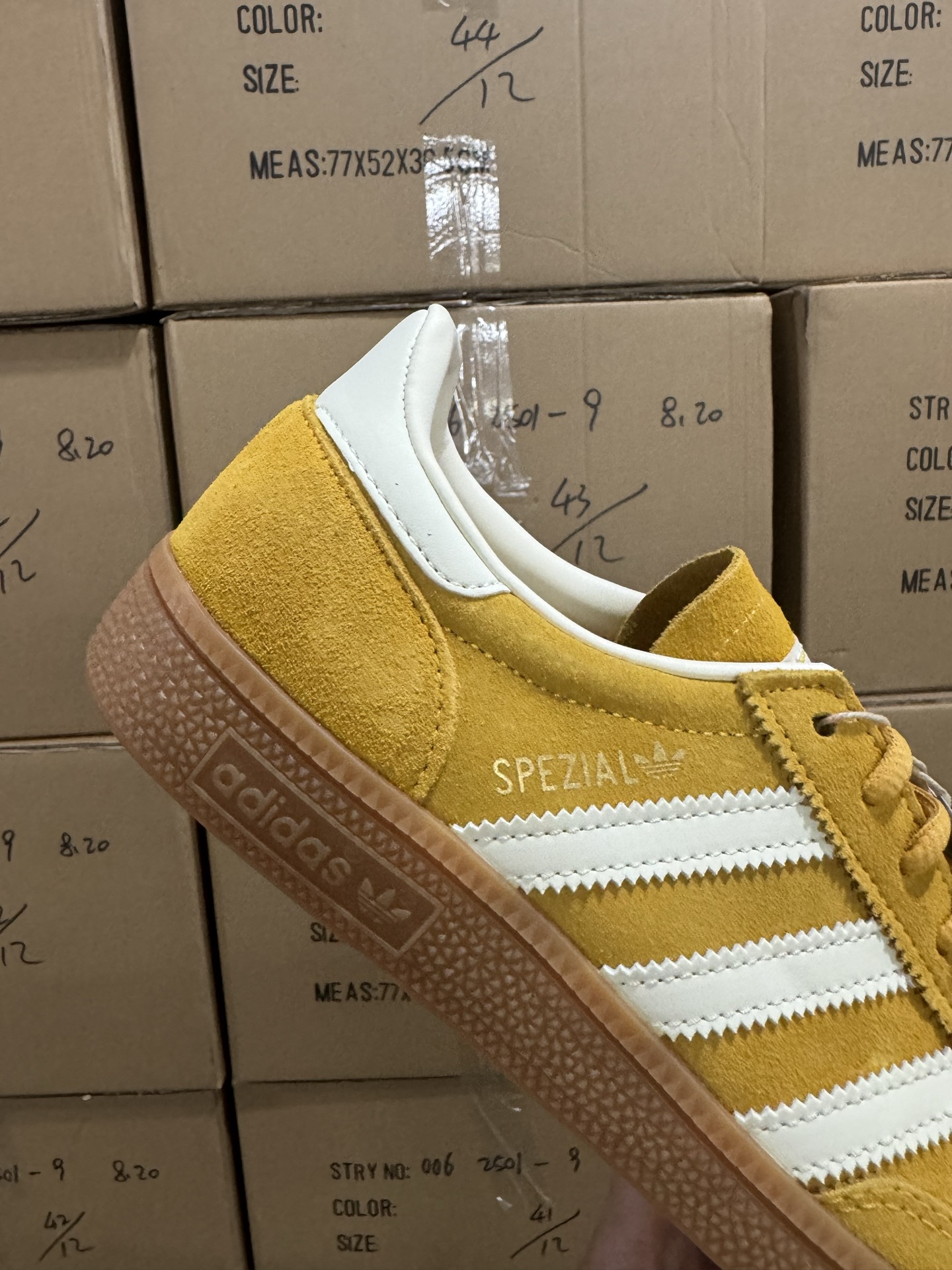 Adidas Handball Spezial Shoes - Mustard/White, Premium Quality, All Sizes 6 i1755676360033 6316 0 5