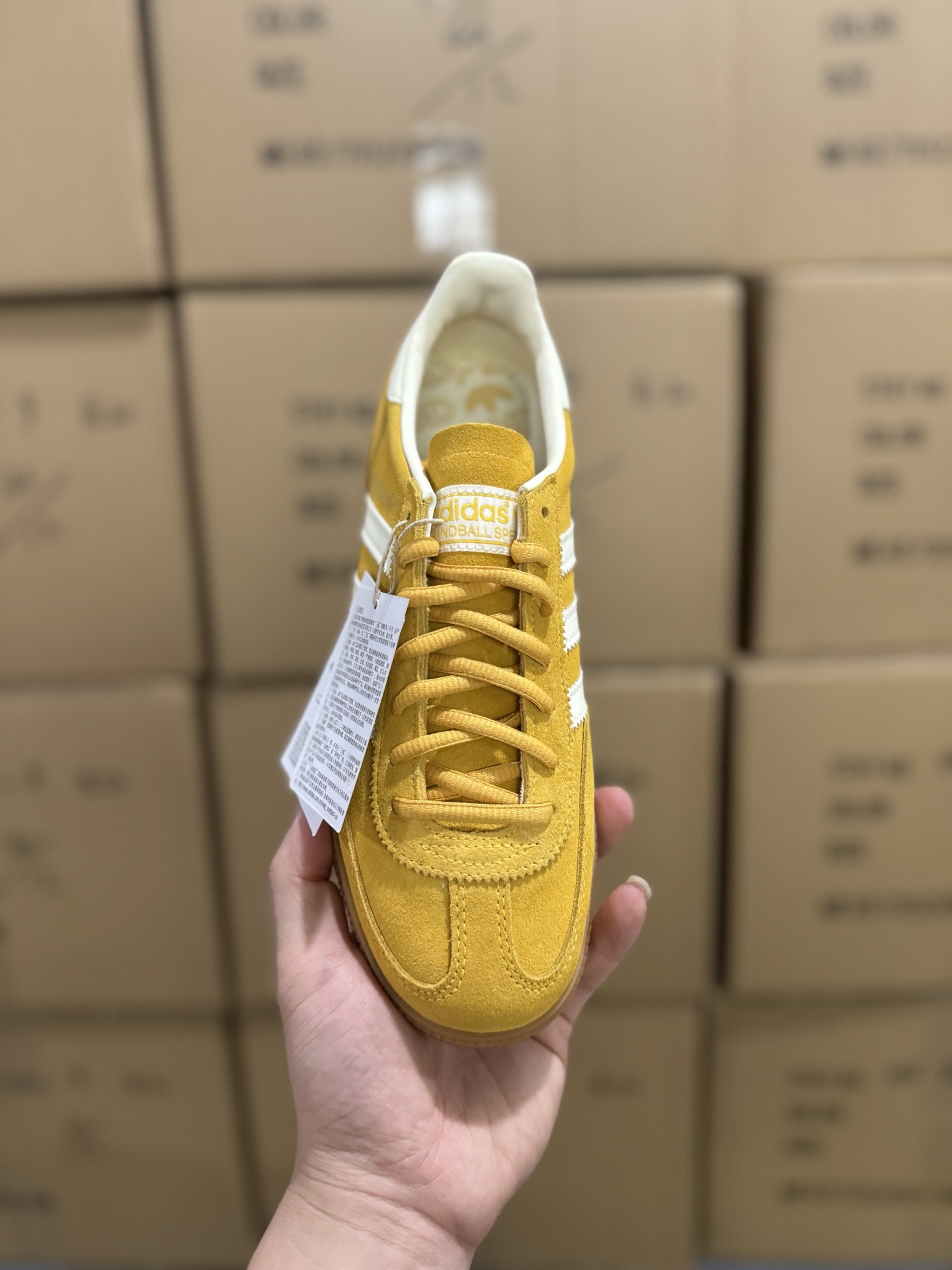 Adidas Handball Spezial Shoes - Mustard/White, Premium Quality, All Sizes 2 i1755676363056 4624 0 1