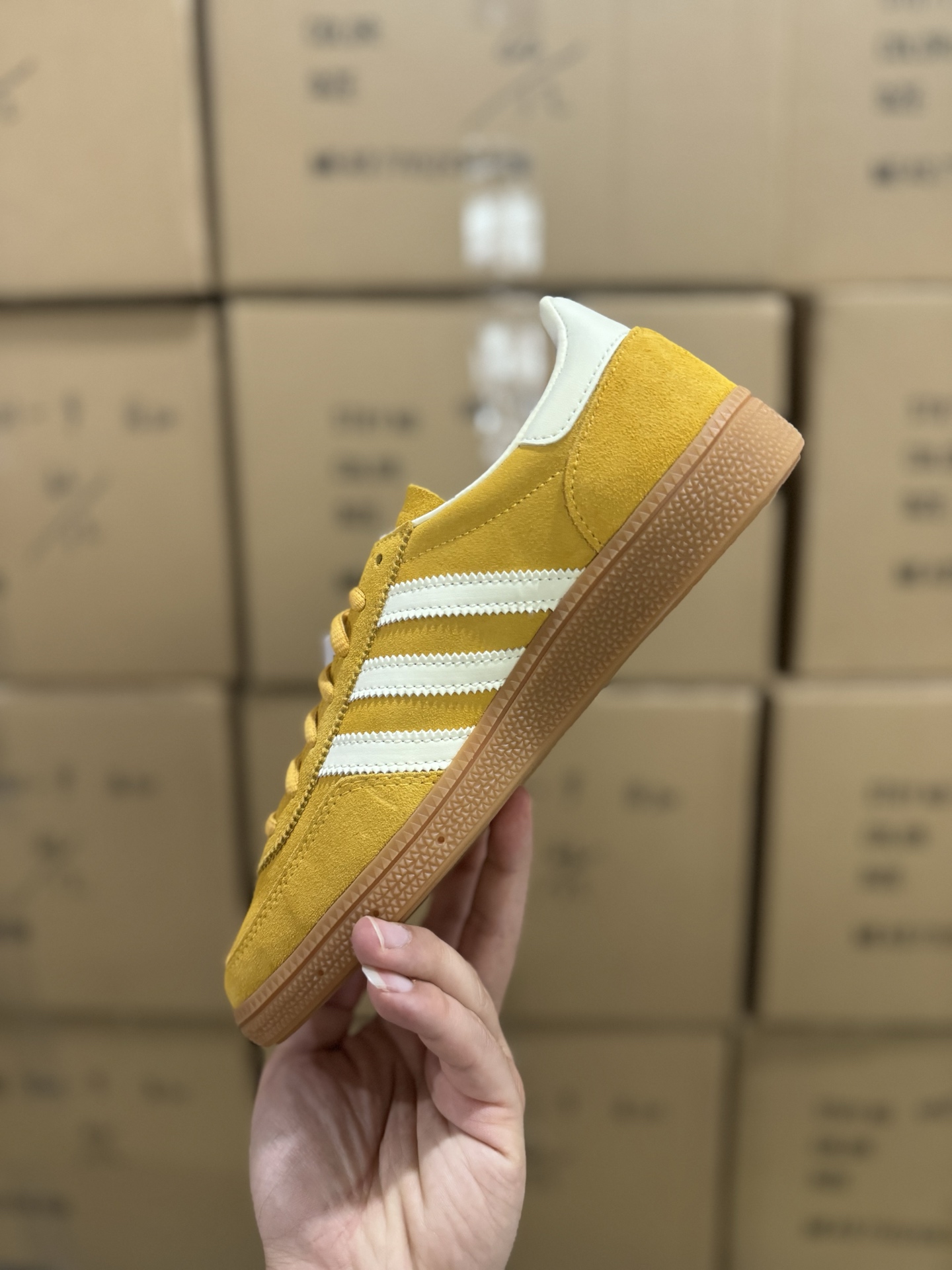 Adidas Handball Spezial Shoes - Mustard/White, Premium Quality, All Sizes 3 i1755676363061 5392 0 2